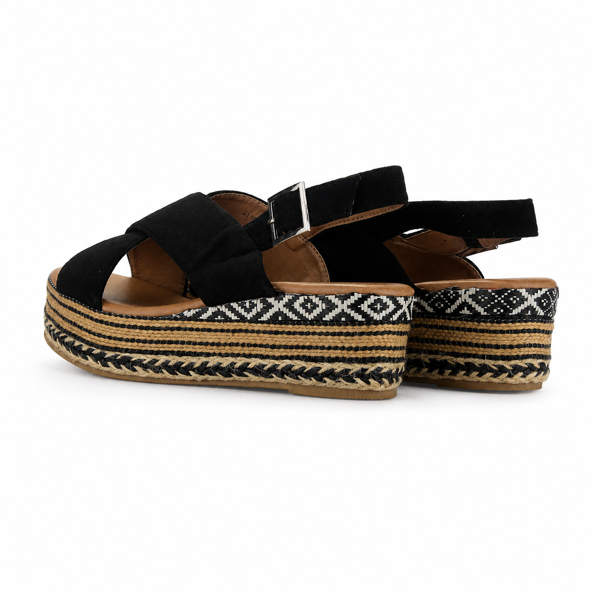 Sandalia Negro Mujer Casual Chalada Masie