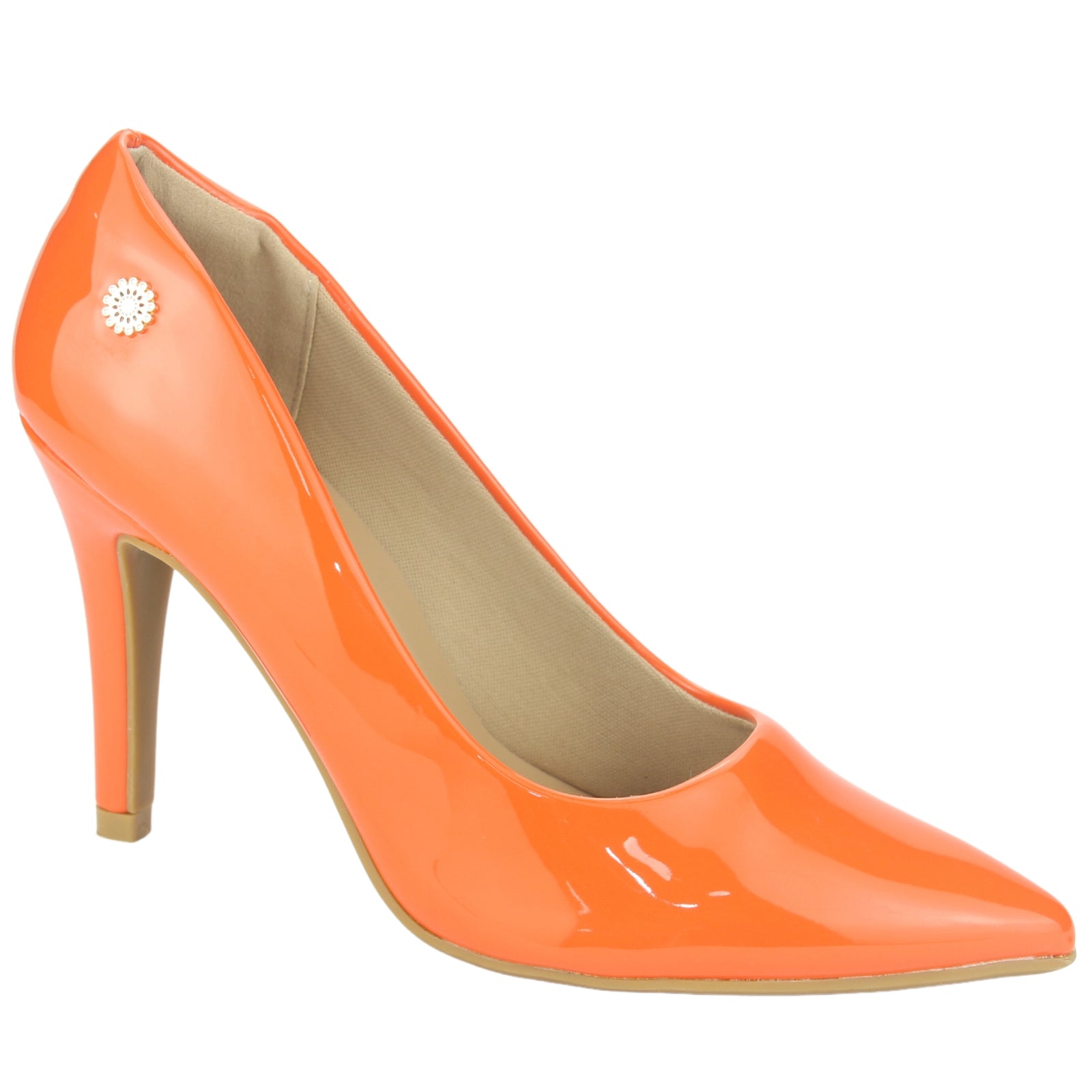 Zapato Chalada Mujer Clora-4 Naranjo Casual