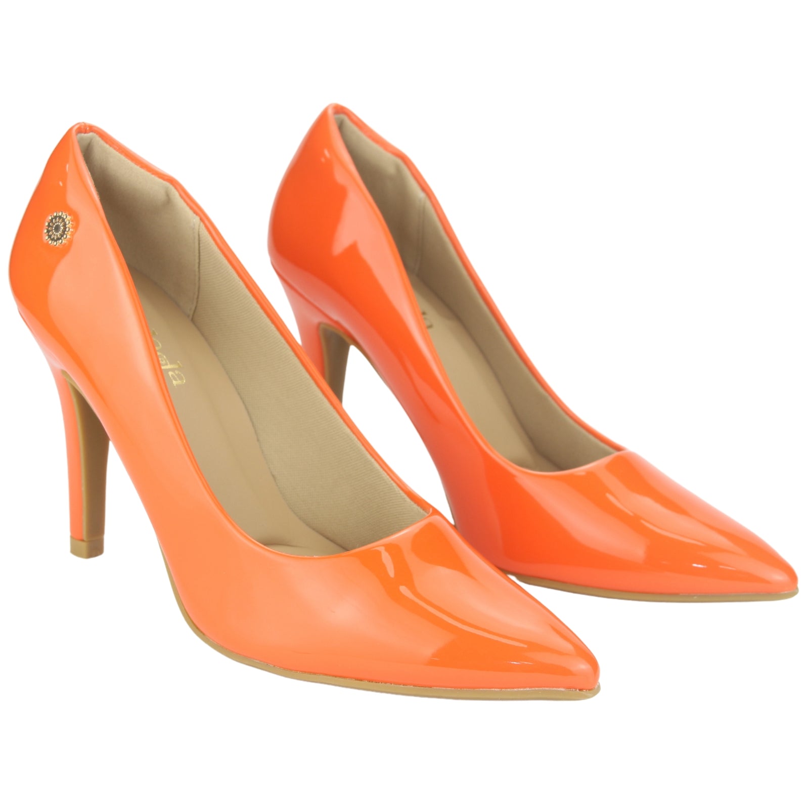 Zapato Chalada Mujer Clora-4 Naranjo Casual