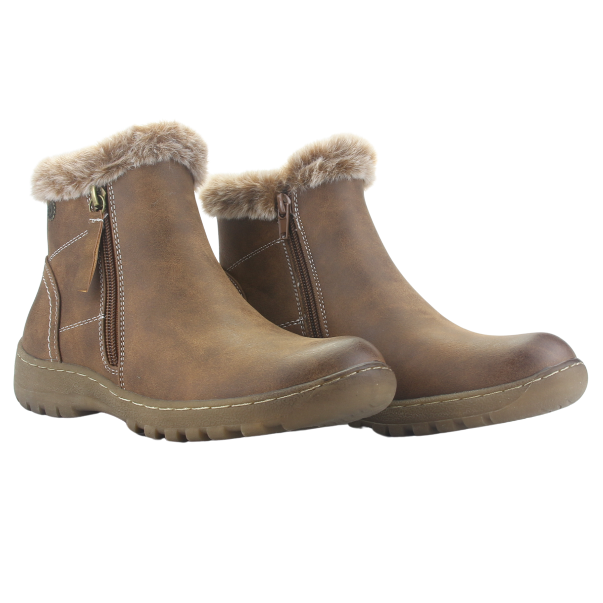 Botin Camel Mujer Casual Chalada Qual