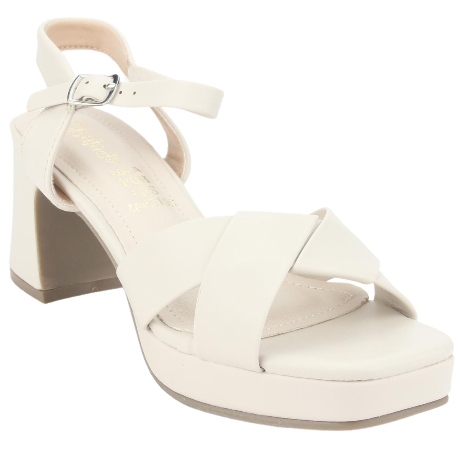 Sandalia Chalada Mujer Flora-1 Beige Casual