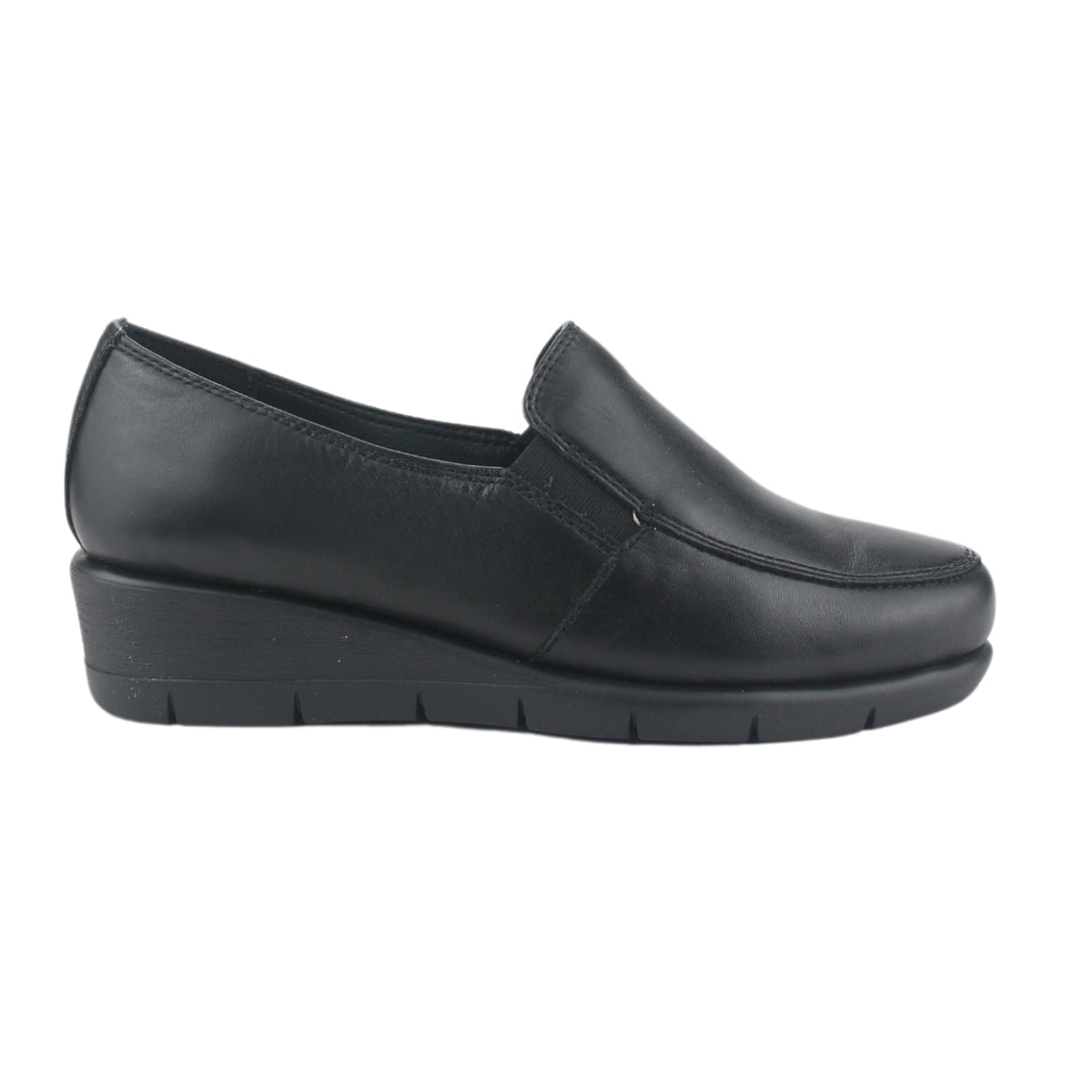 Zapato de Cuero Chalada Mujer Calafate-1 Negro Casual