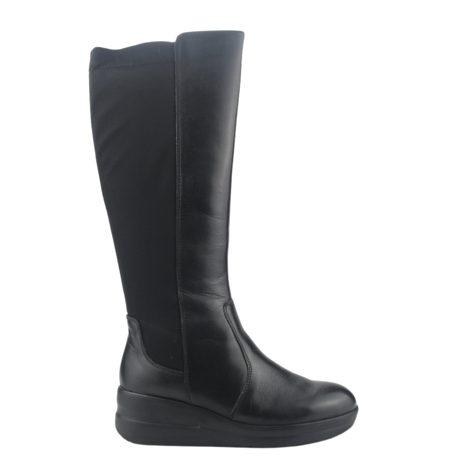 Bota de Cuero Chalada Mujer Rocky-1 Negro Casual