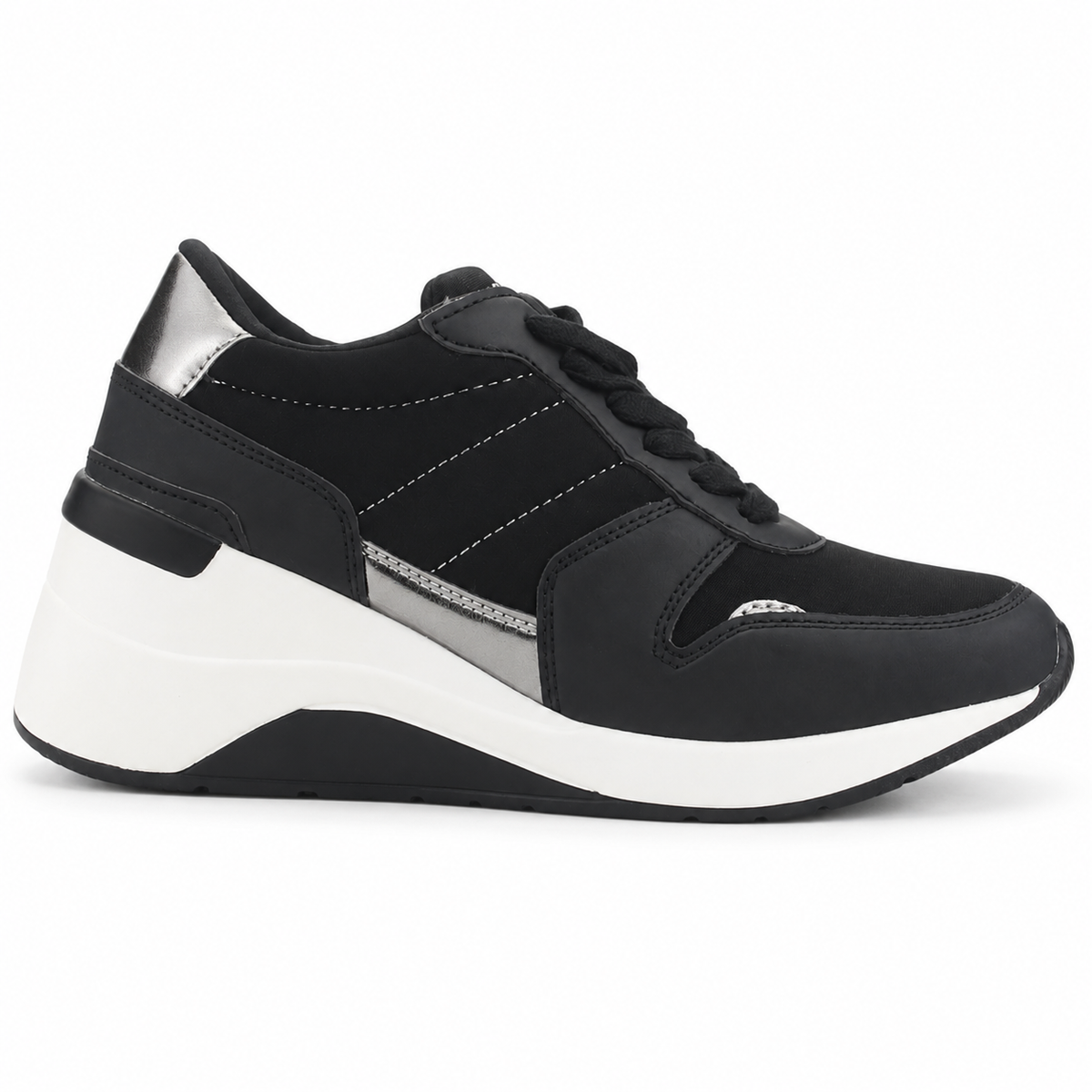 Zapatilla Negro Mujer Urbano Funway Saly