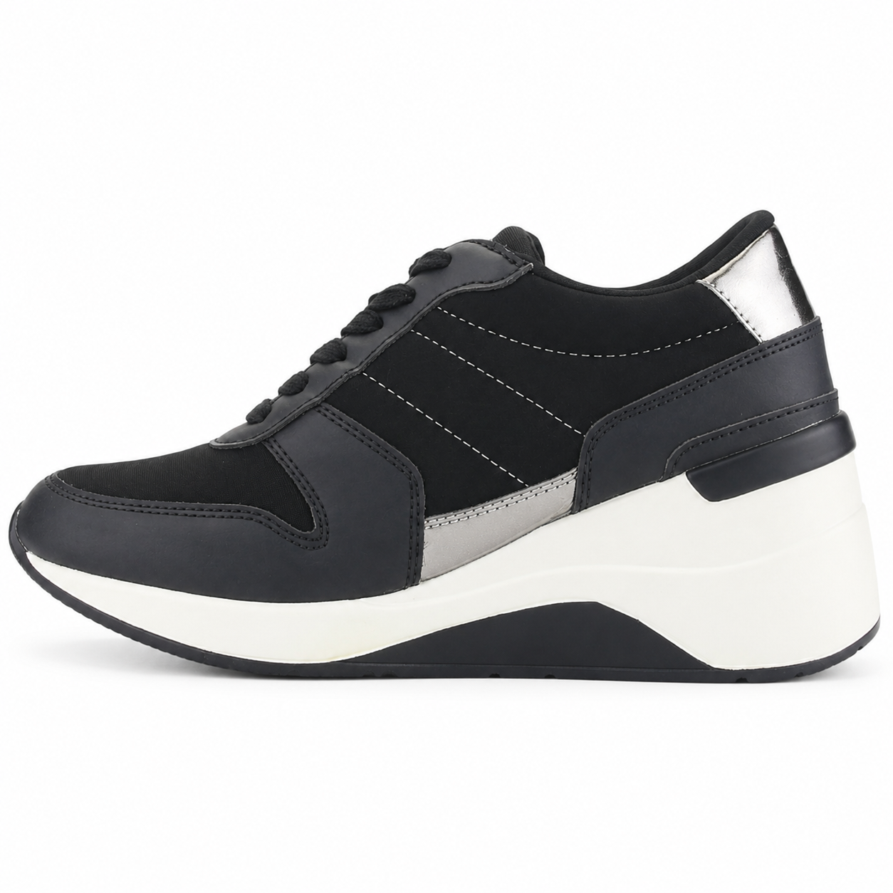 Zapatilla Negro Mujer Urbano Funway Saly