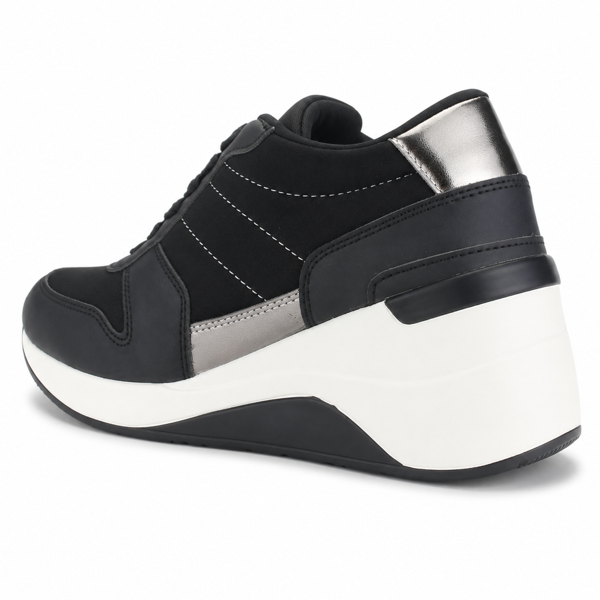Zapatilla Negro Mujer Urbano Funway Saly