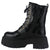 Bota Chalada Mujer Tractor-21 Negro Casual