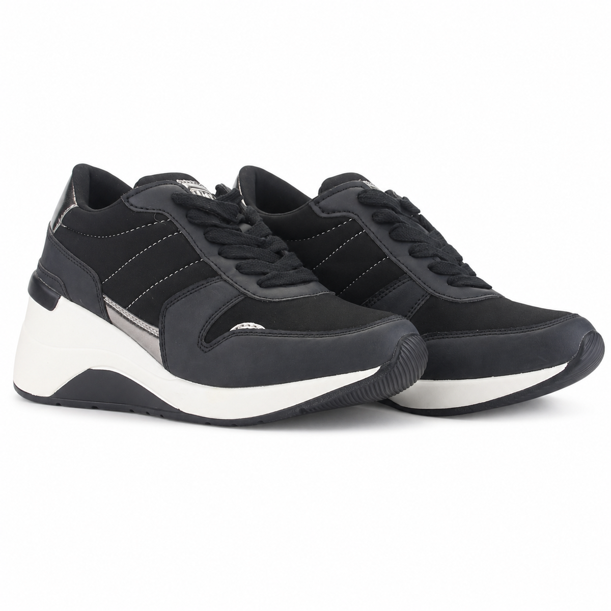 Zapatilla Negro Mujer Urbano Funway Saly