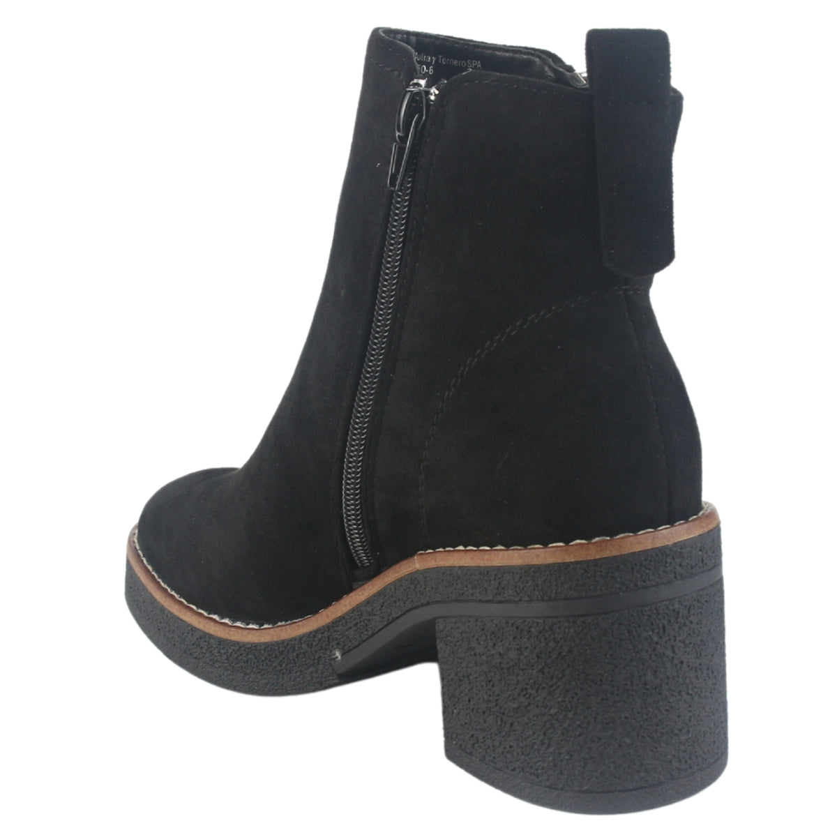 Botin Chalada Mujer Bricca-2 Negro Casual
