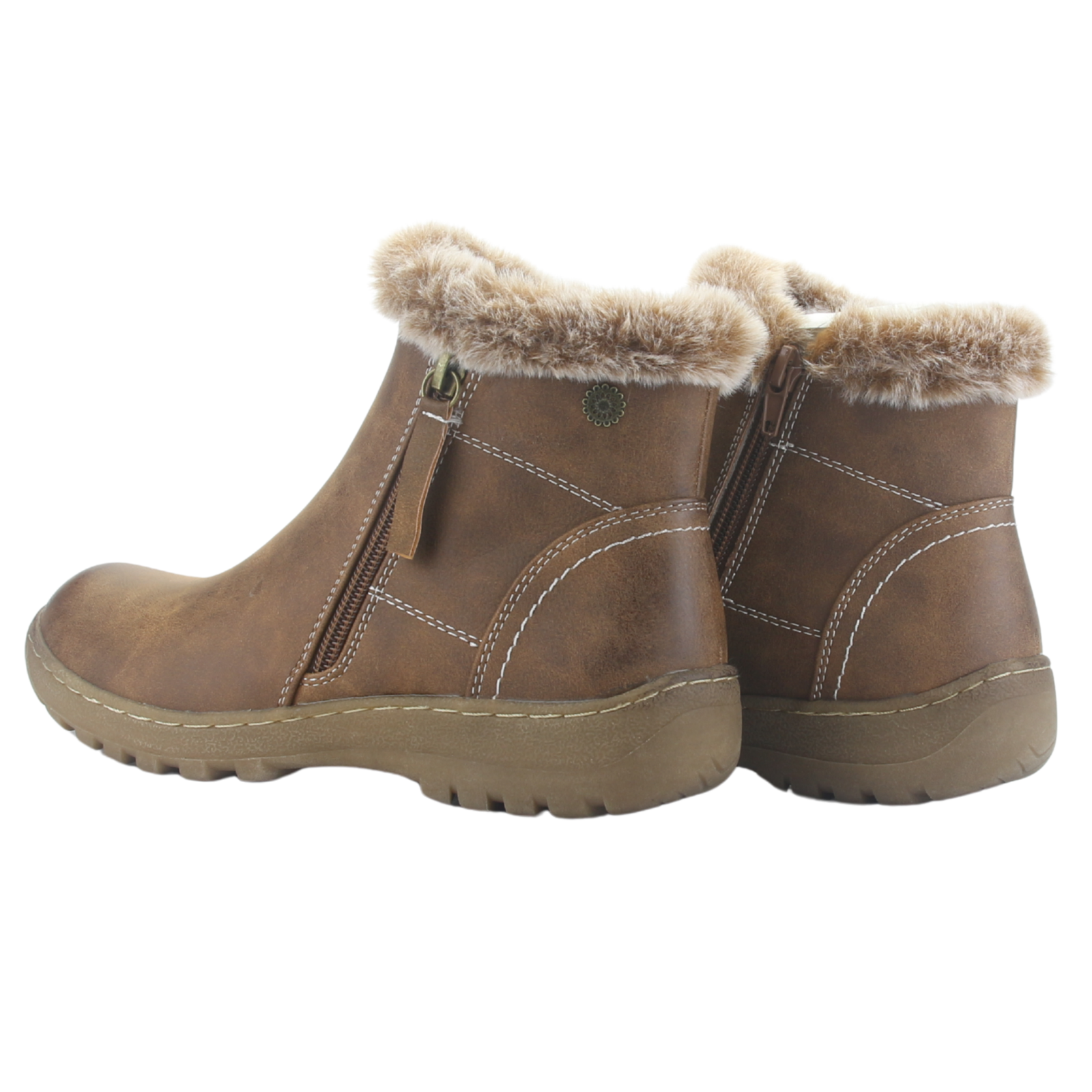 Botin Camel Mujer Casual Chalada Qual