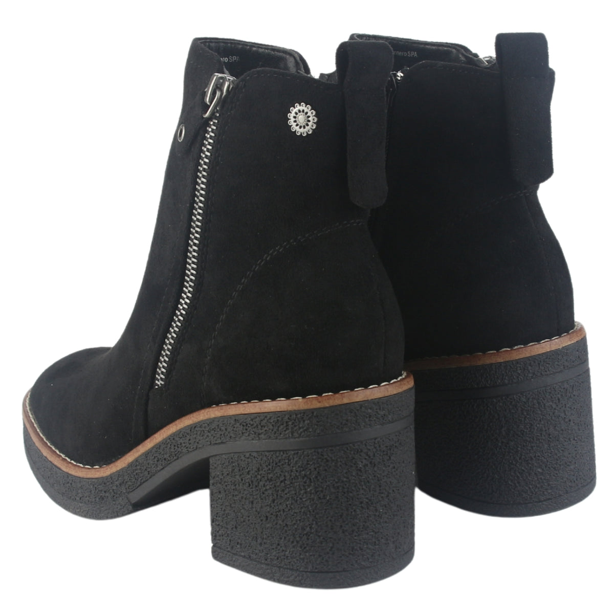 Botin Chalada Mujer Bricca-2 Negro Casual