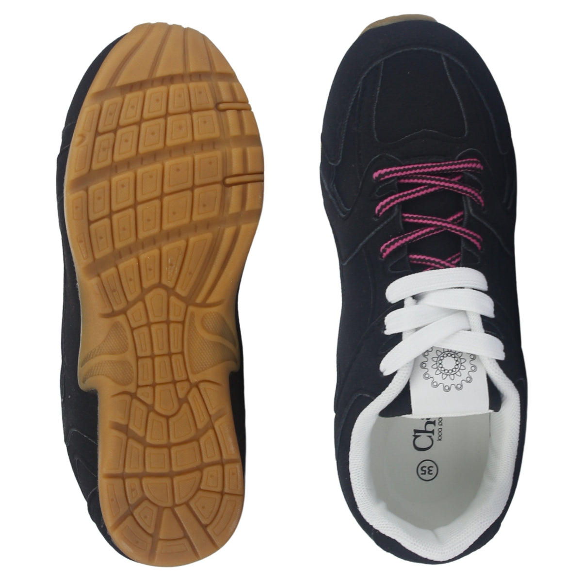 Zapatilla Mujer Chalada Nova-1 Negro Urbano