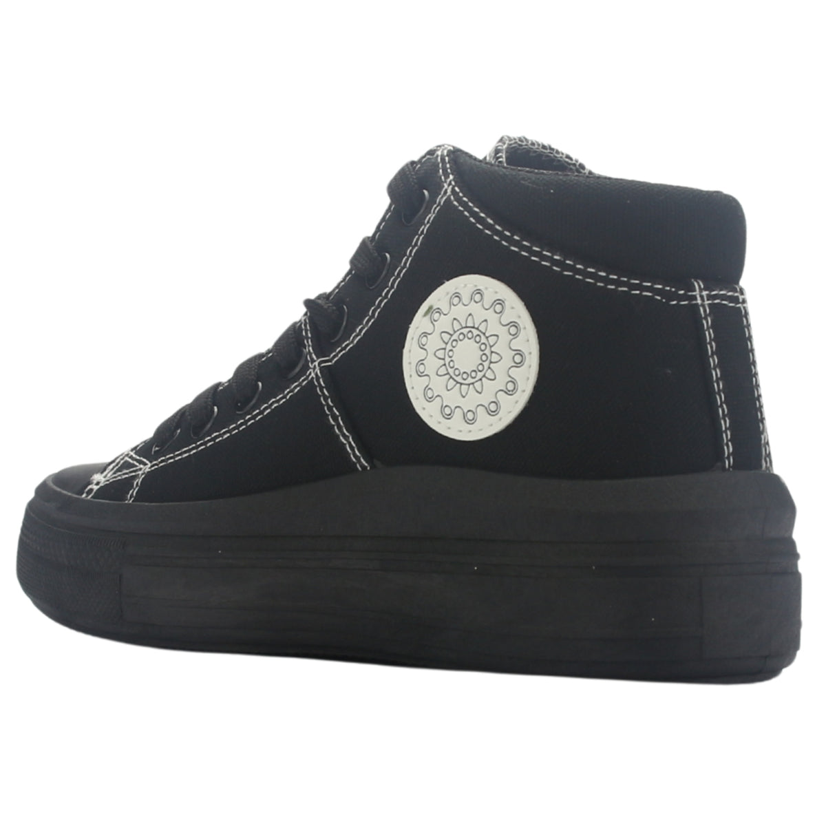Zapatilla Chalada Mujer Clu-15 Negro Urbano