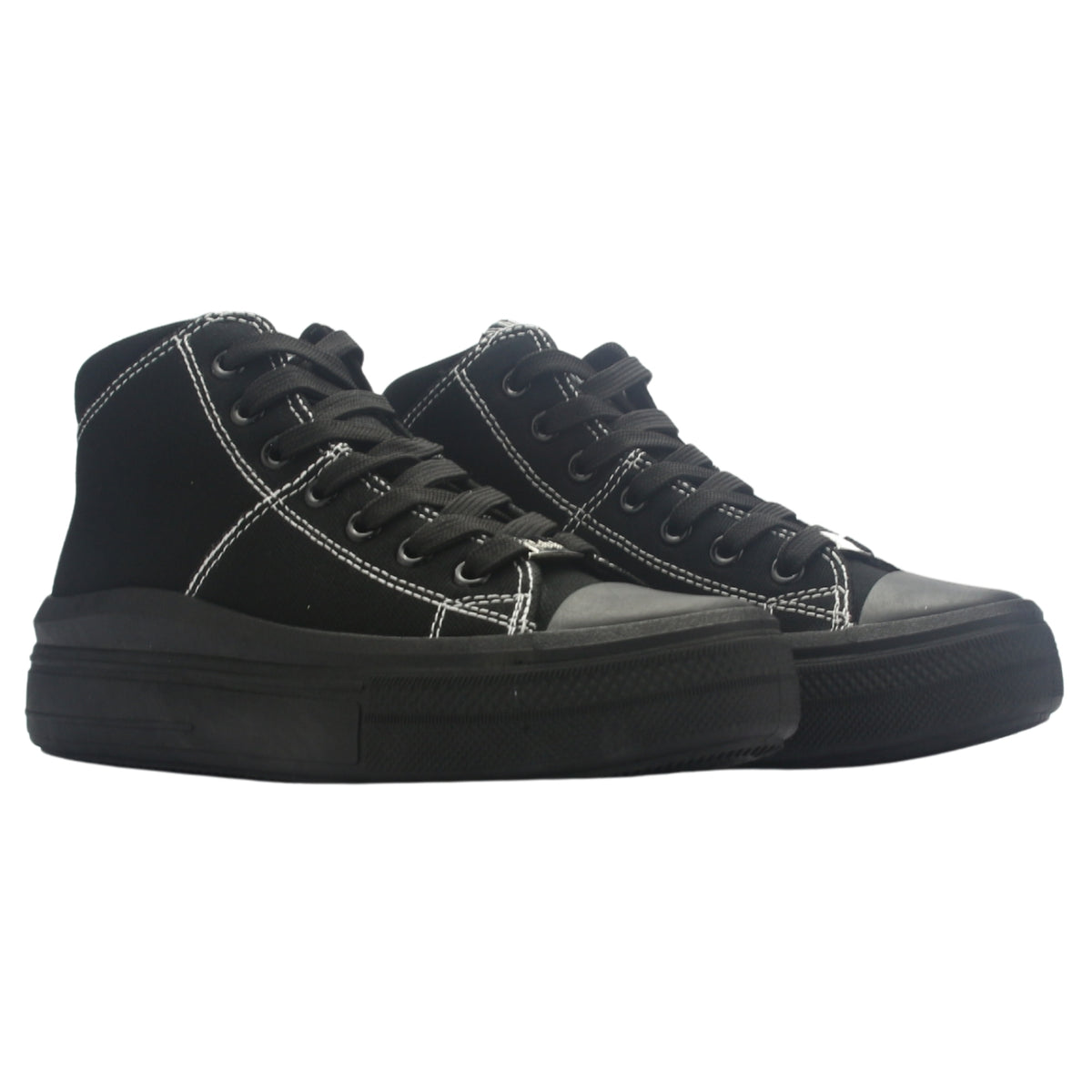 Zapatilla Chalada Mujer Clu-15 Negro Urbano