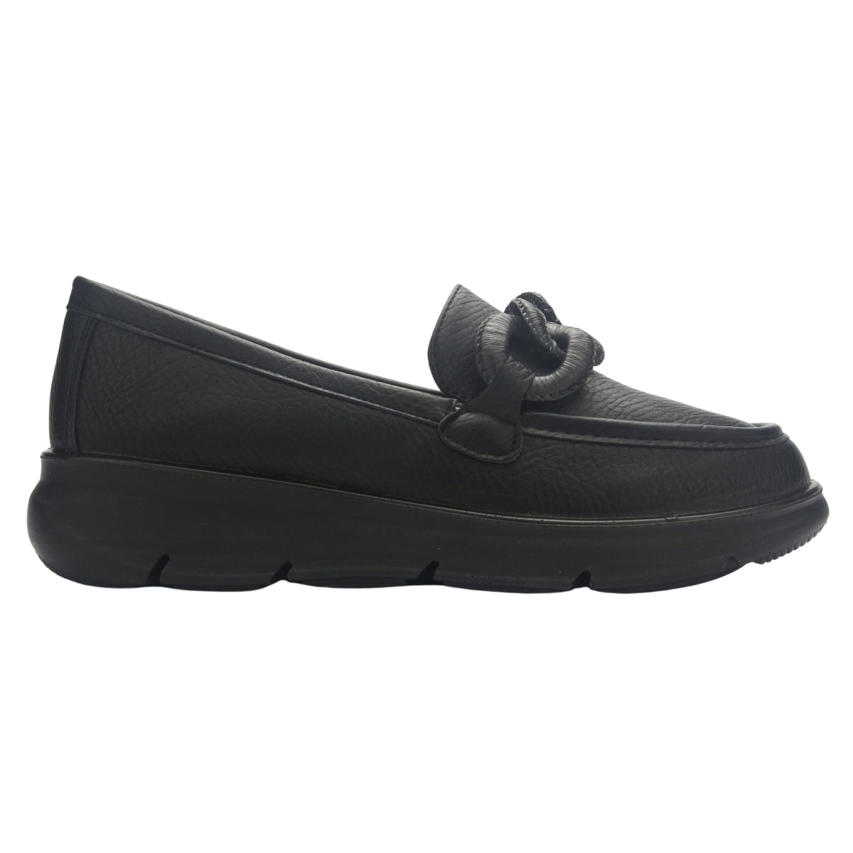 Mocasin Mujer Chalada Graki-2 Negro Casual