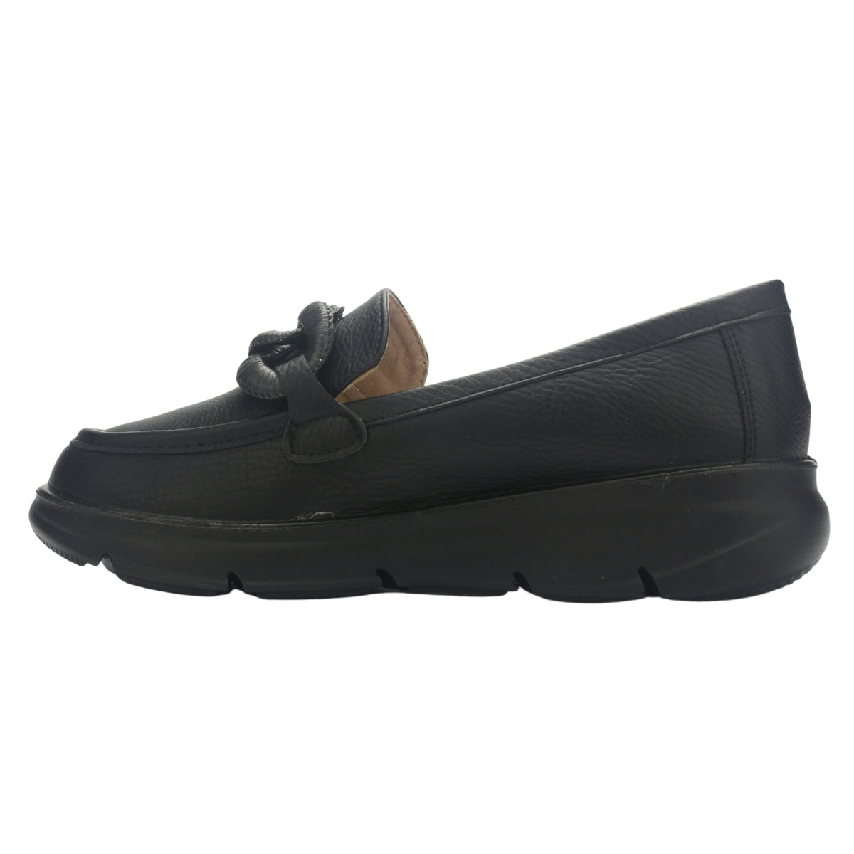 Mocasin Mujer Chalada Graki-2 Negro Casual