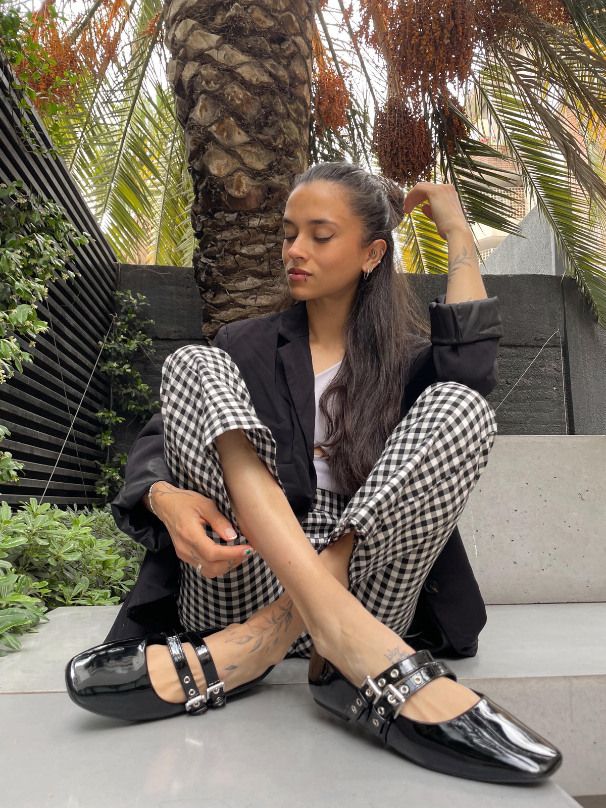 Ballerina Chalada Mujer Miu-3 V Negro Casual