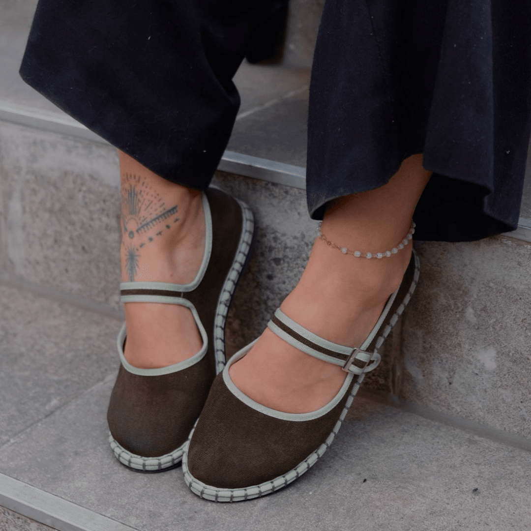 Alpargata Mujer Casual Oliva Chalada Mila-10 Ballerinas Chalada 