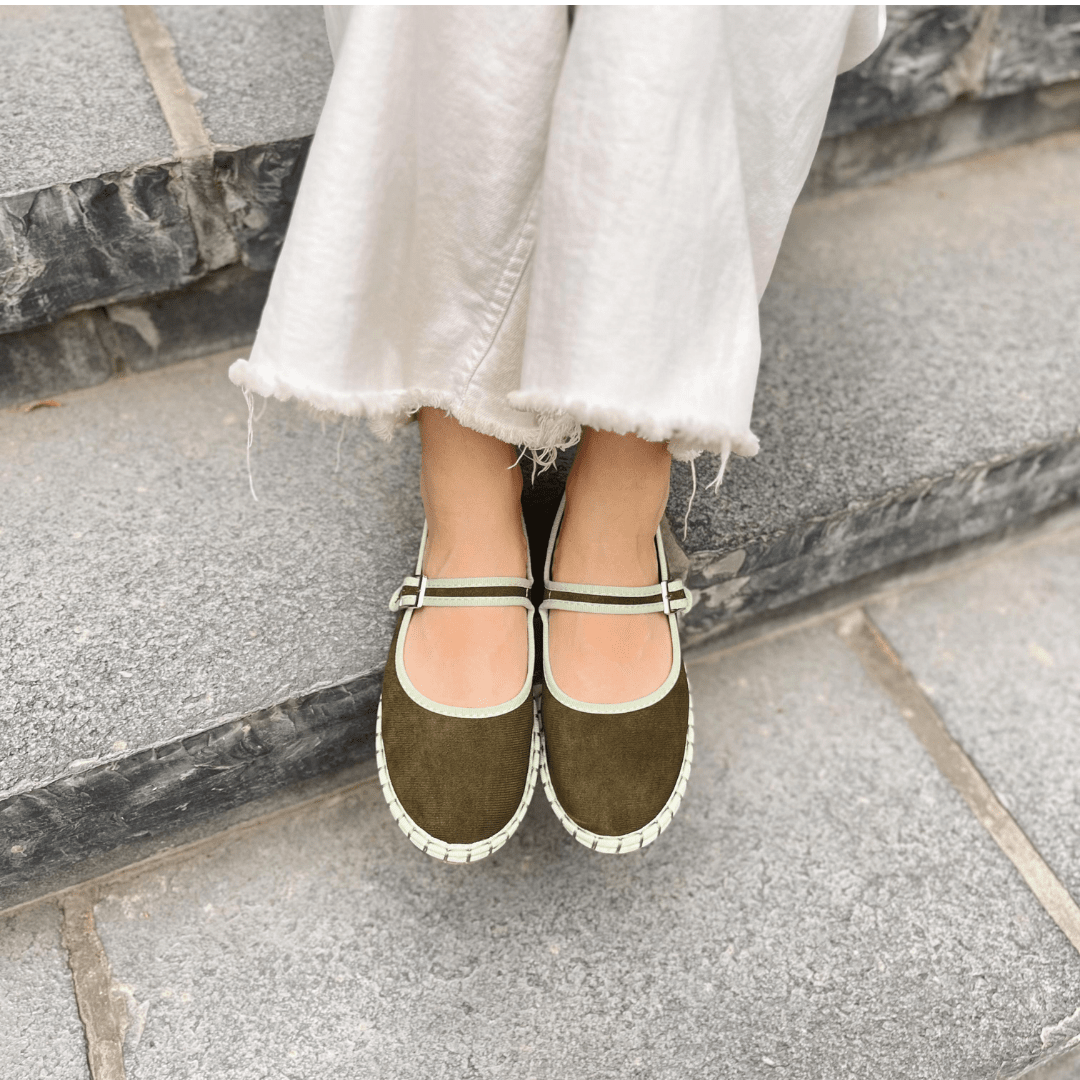 Alpargata Mujer Casual Oliva Chalada Mila-10 Ballerinas Chalada 