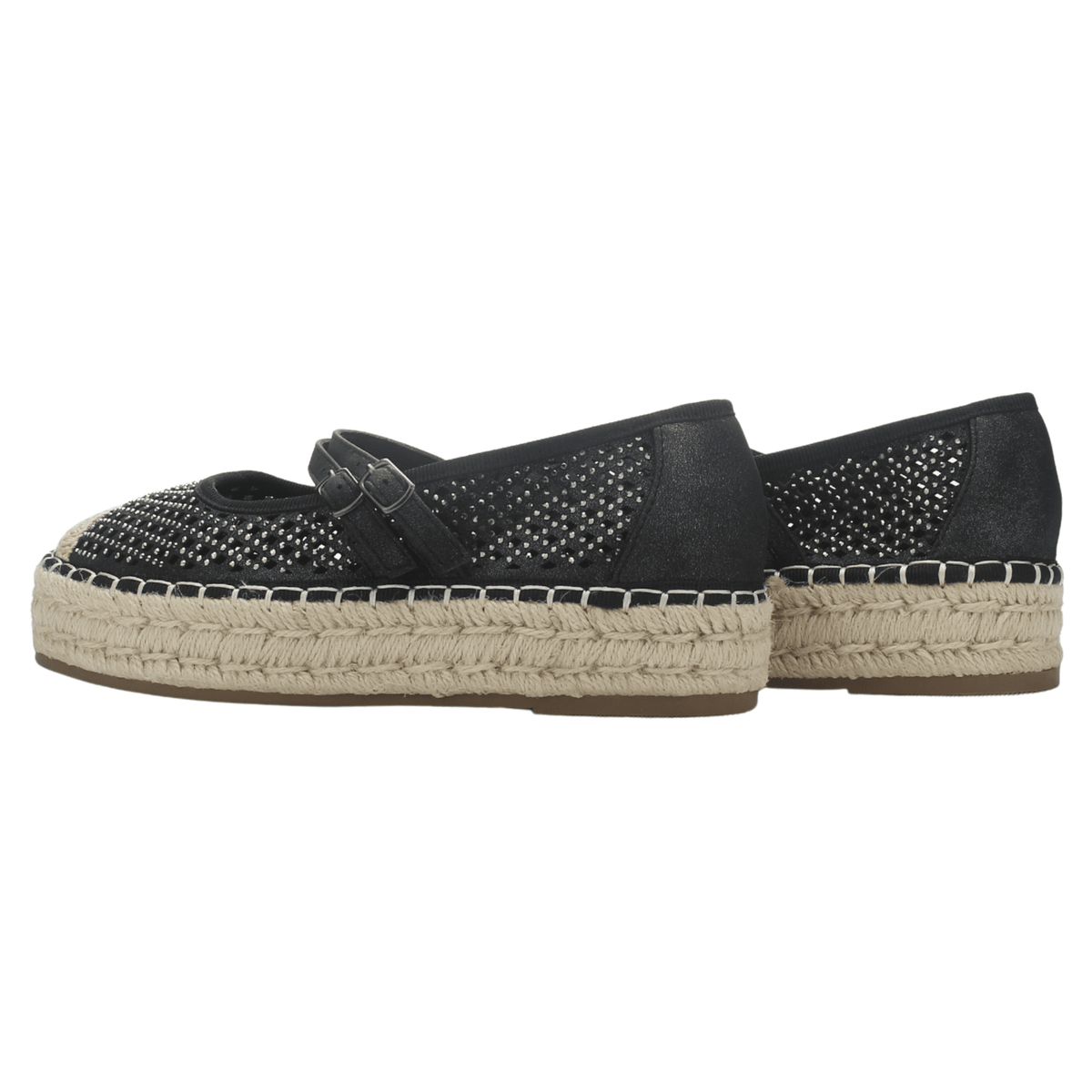 Alpargata Negro Mujer Casual Chalada Tap-50 Zapatos Planos Comfort Chalada 