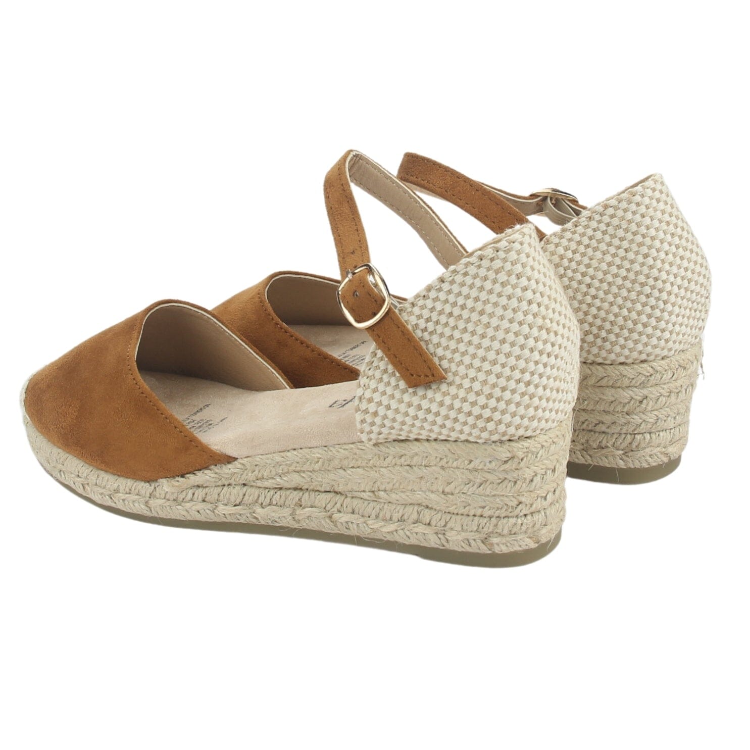 Alpargatas Chalada Mujer Parati-10 Camel Casual Tacones Bajos Chalada 