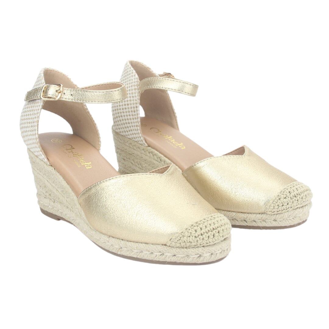 Alpargatas Chalada Mujer Penny-2 Nude Plataforma Tacones Altos Chalada 