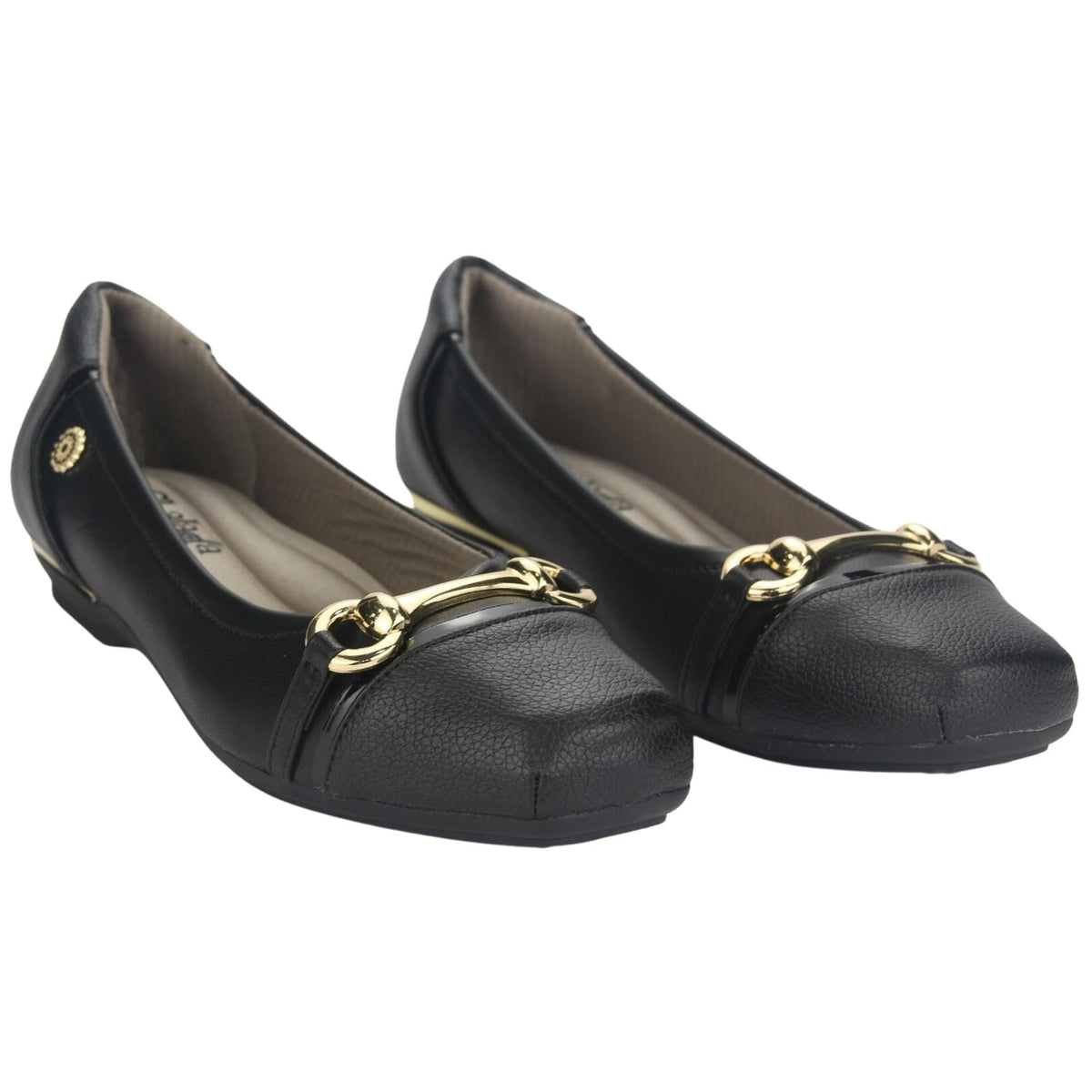 Ballerina Chalada Mujer Alpa-6 Negro Casual Mocasines Planos Chalada 