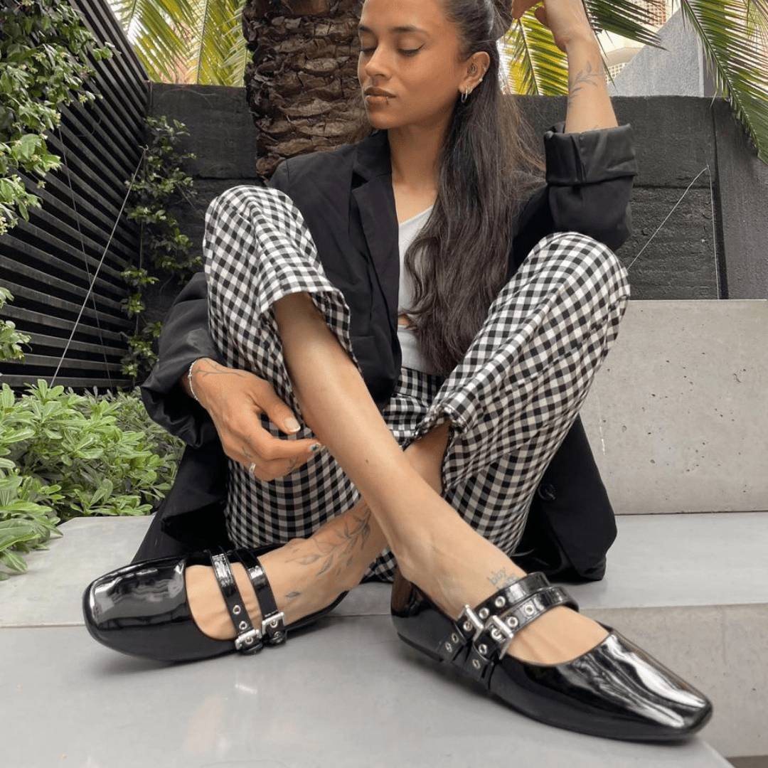 Ballerina Chalada Mujer Miu-3 V Negro Casual Ballerinas Chalada 