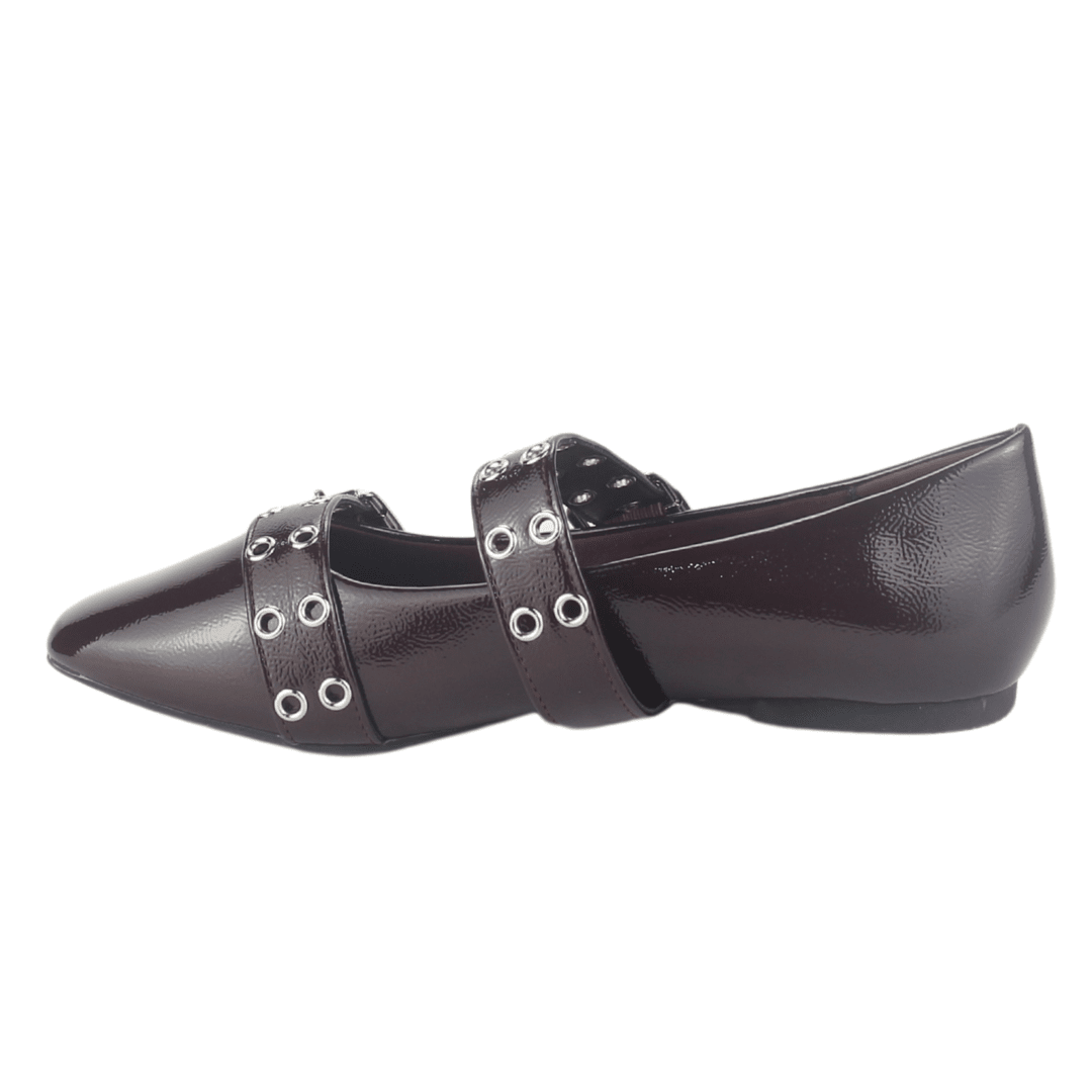Ballerina Chalada Mujer Miu-7 Burdeo Casual Ballerinas Chalada 