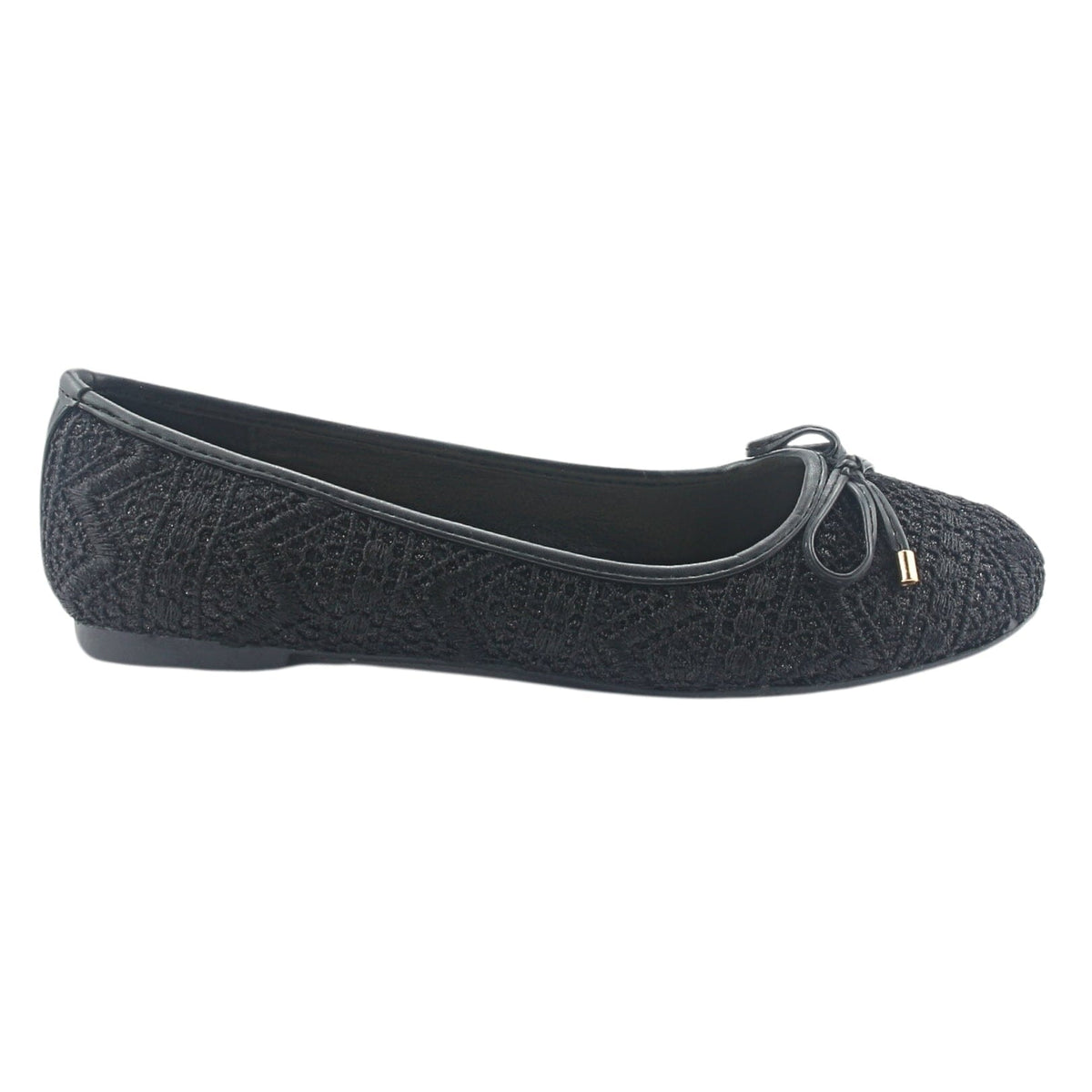 Ballerina Chalada Mujer Nathan-27 Negro Casual Zapatos Planos Chalada 