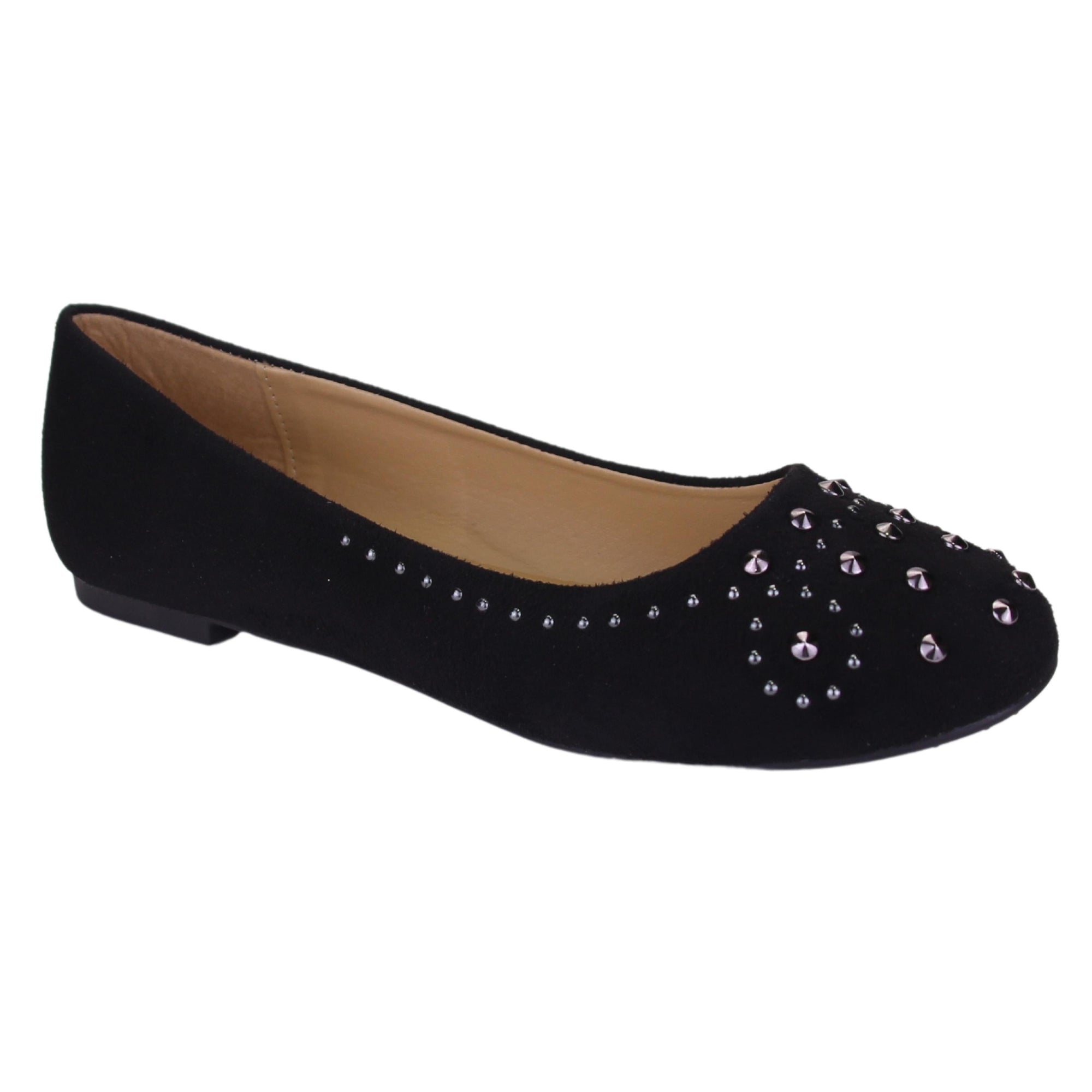 Ballerina Chalada Mujer Nathan-3 Negro Casual Zapatos Planos Chalada 