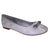 Ballerina Chalada Mujer Nathan-40 Plateado Casual Zapatos Planos Chalada 