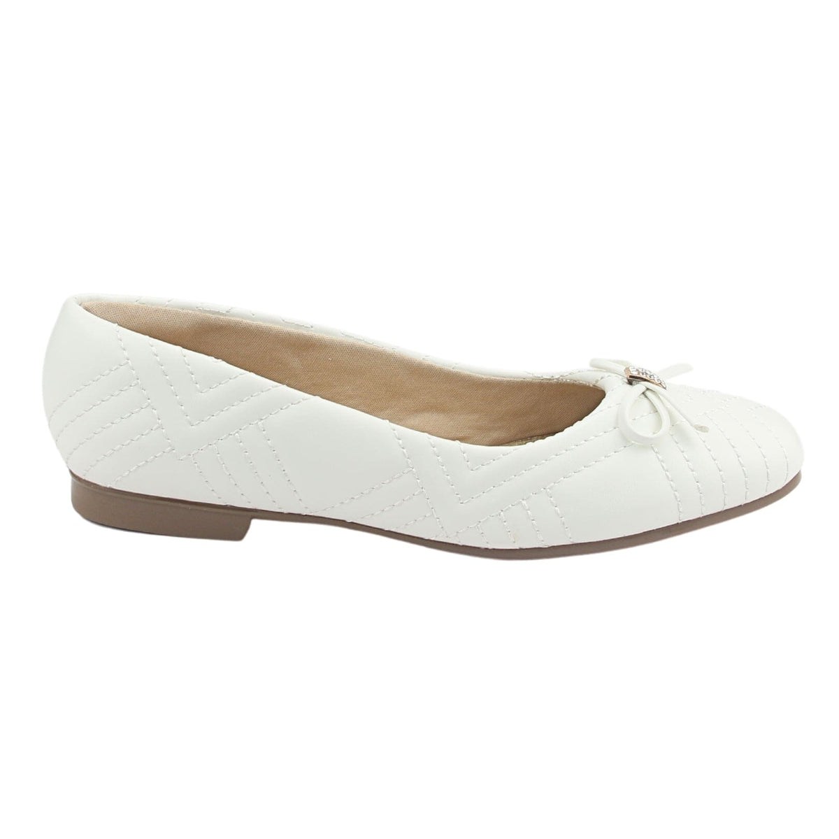 Ballerina Chalada Mujer Nazzer-3 Blanco Casual Ballerinas Chalada 