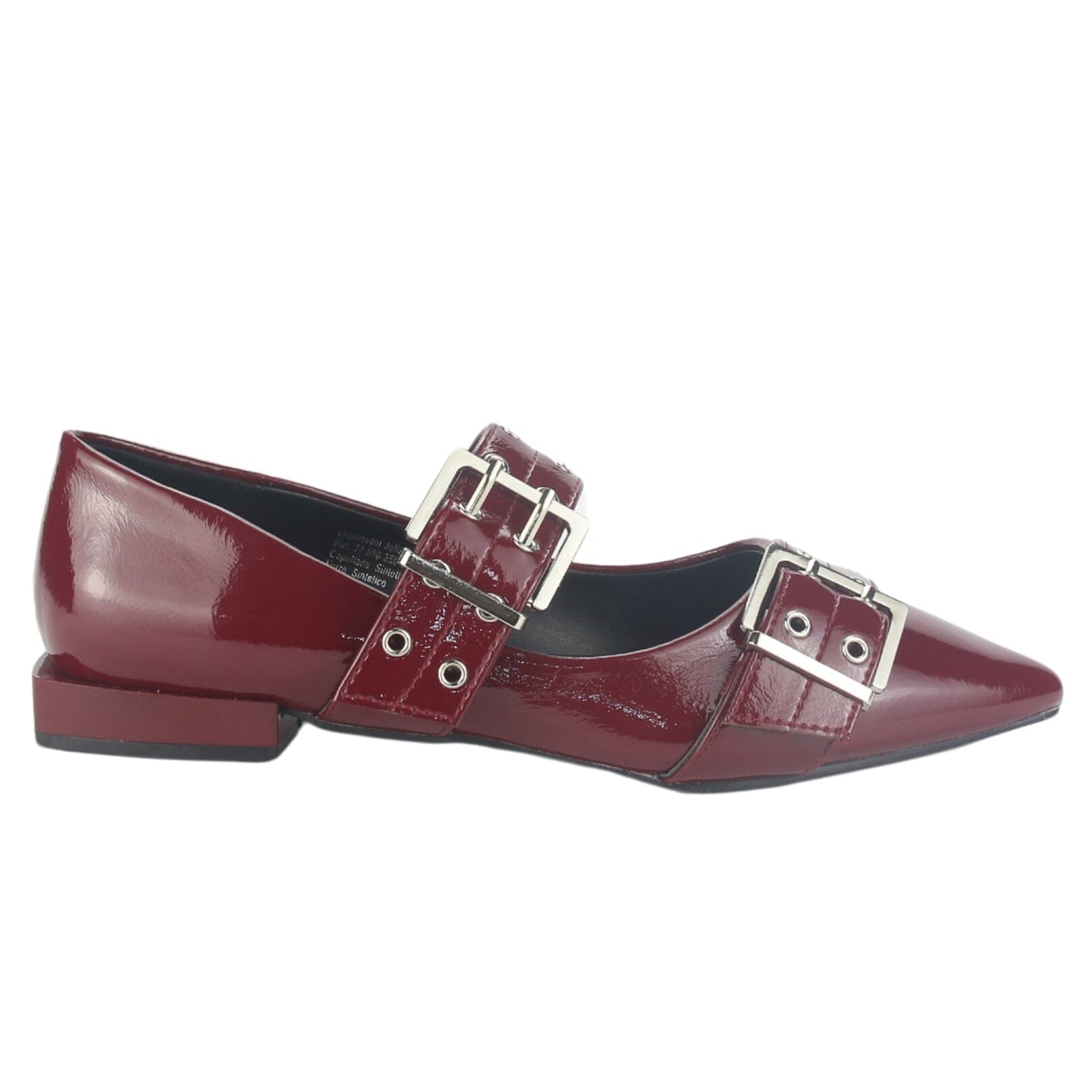 Ballerina Chalada Mujer Slik-2 Burdeo Casual Zapatos Planos Comfort Chalada 