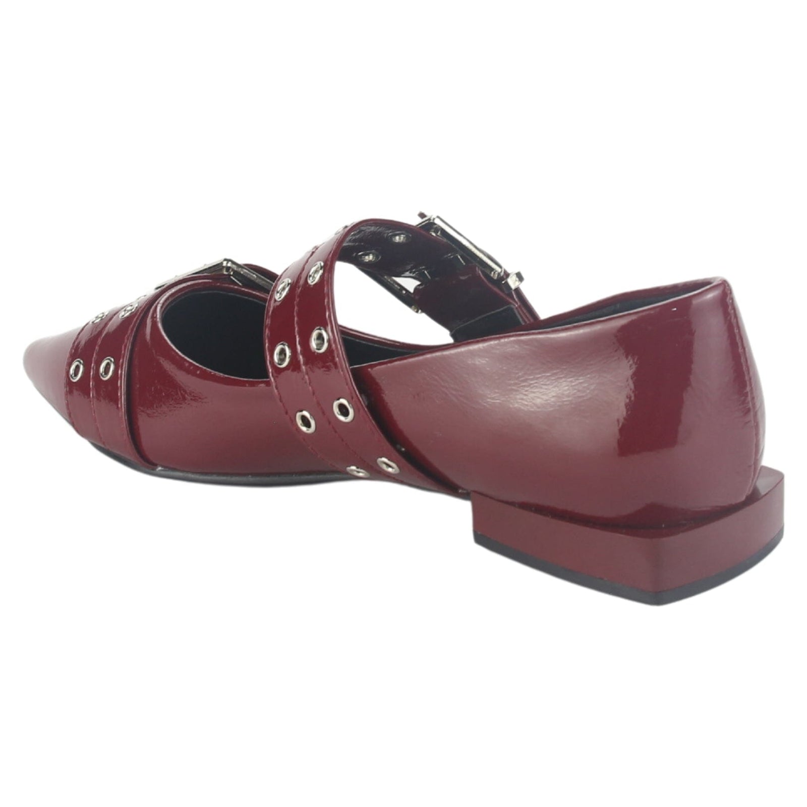 Ballerina Chalada Mujer Slik-2 Burdeo Casual Zapatos Planos Comfort Chalada 