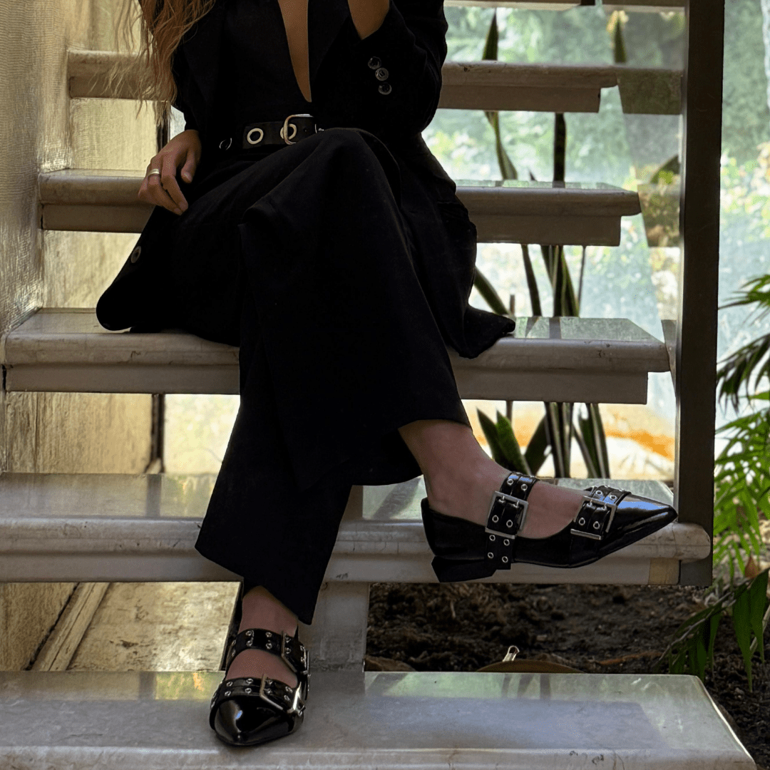 Ballerina Chalada Mujer Slik-2 Negro Casual Ballerinas Chalada 