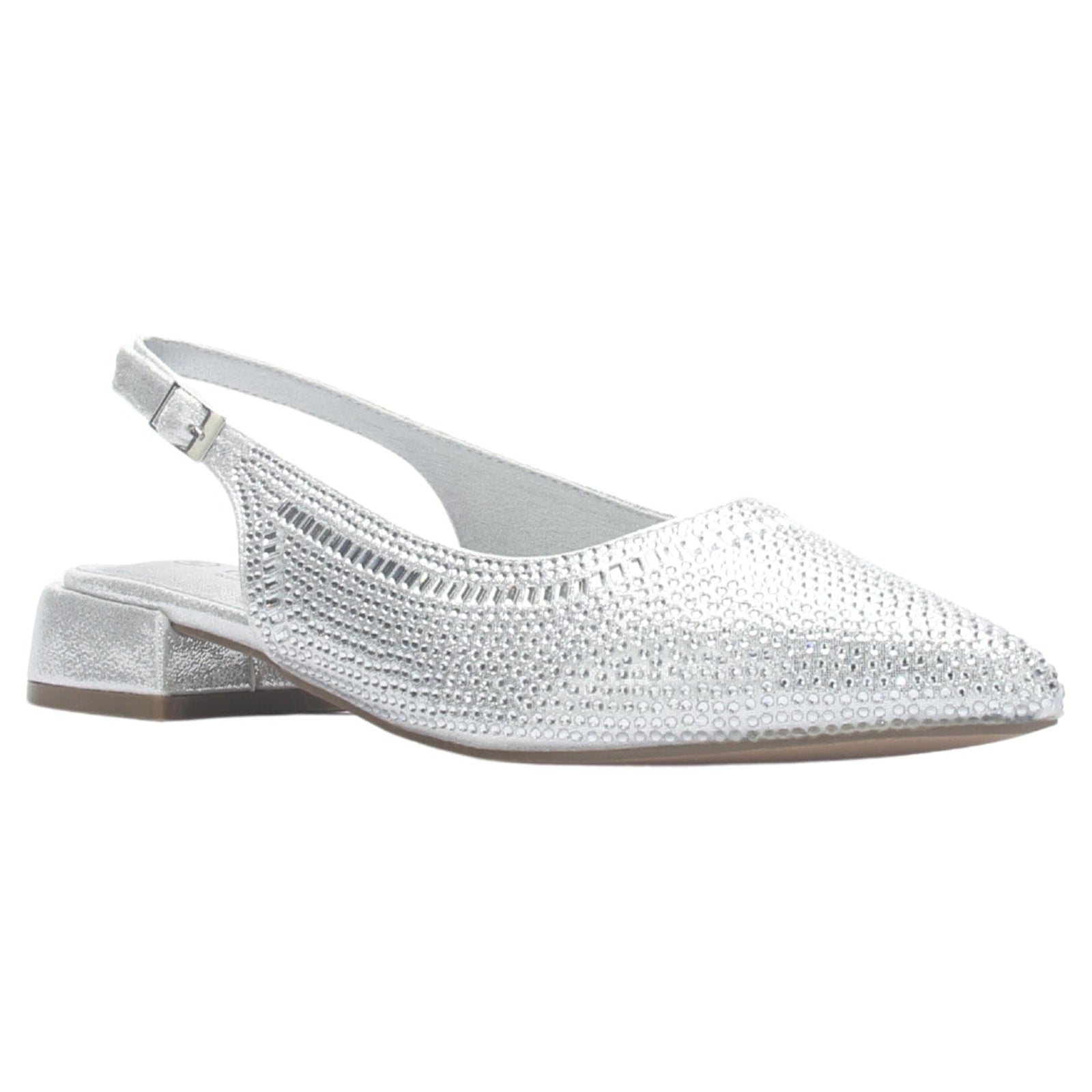Ballerina Mujer Chalada Diri-1 Plateado Casual Ballerinas Chalada 