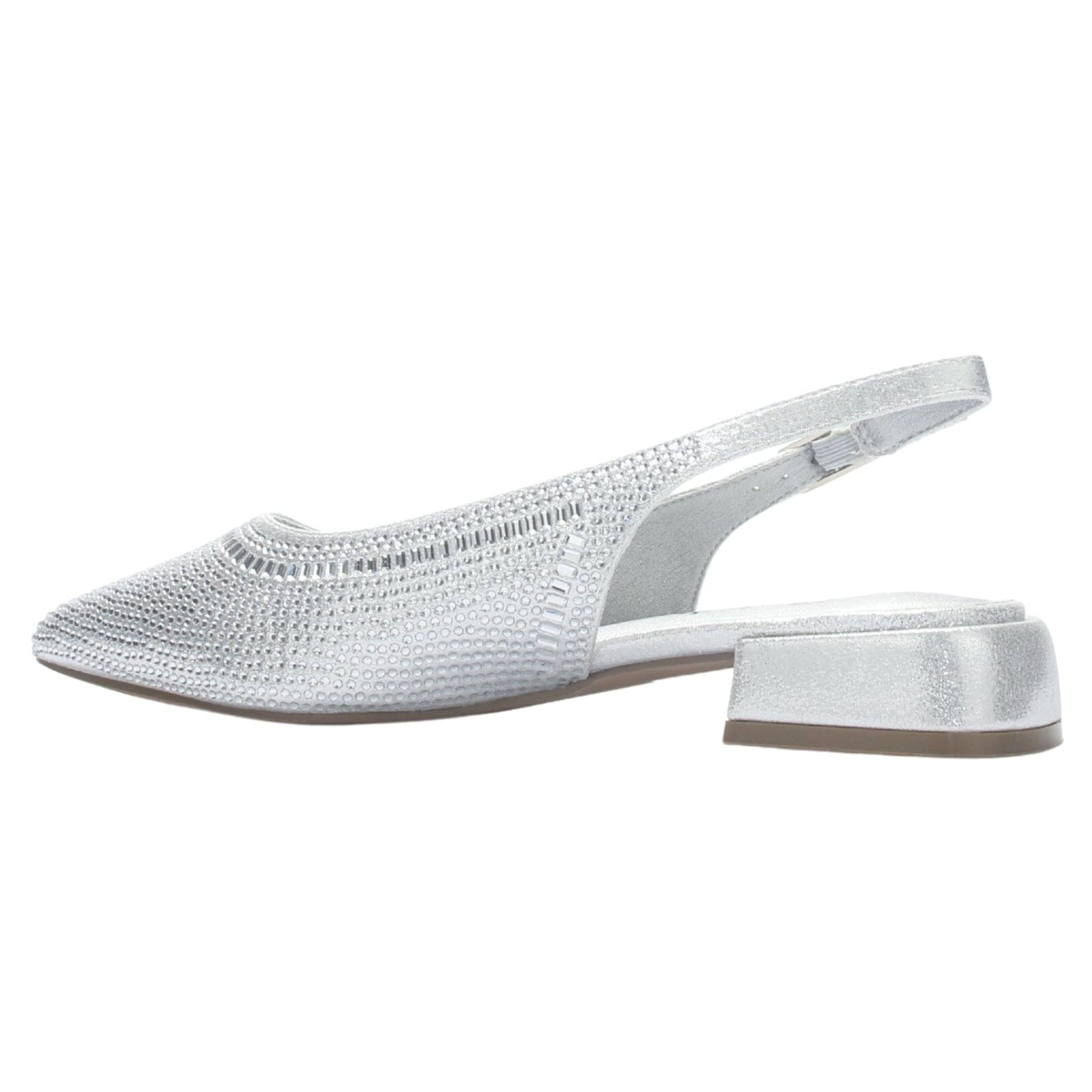 Ballerina Mujer Chalada Diri-1 Plateado Casual Ballerinas Chalada 