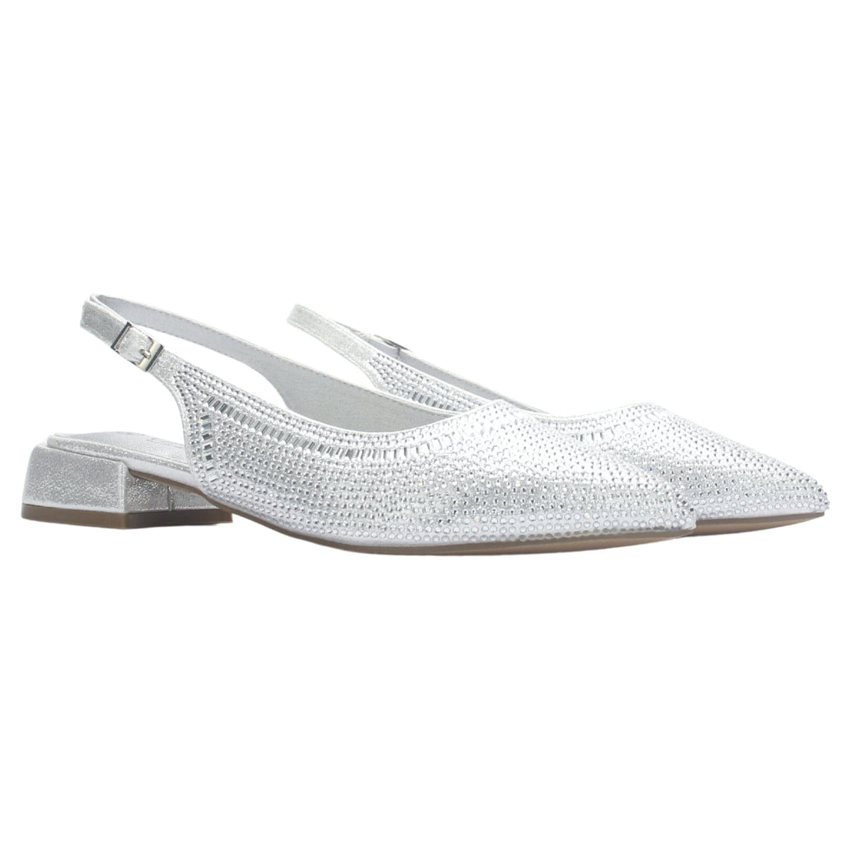 Ballerina Mujer Chalada Diri-1 Plateado Casual Ballerinas Chalada 
