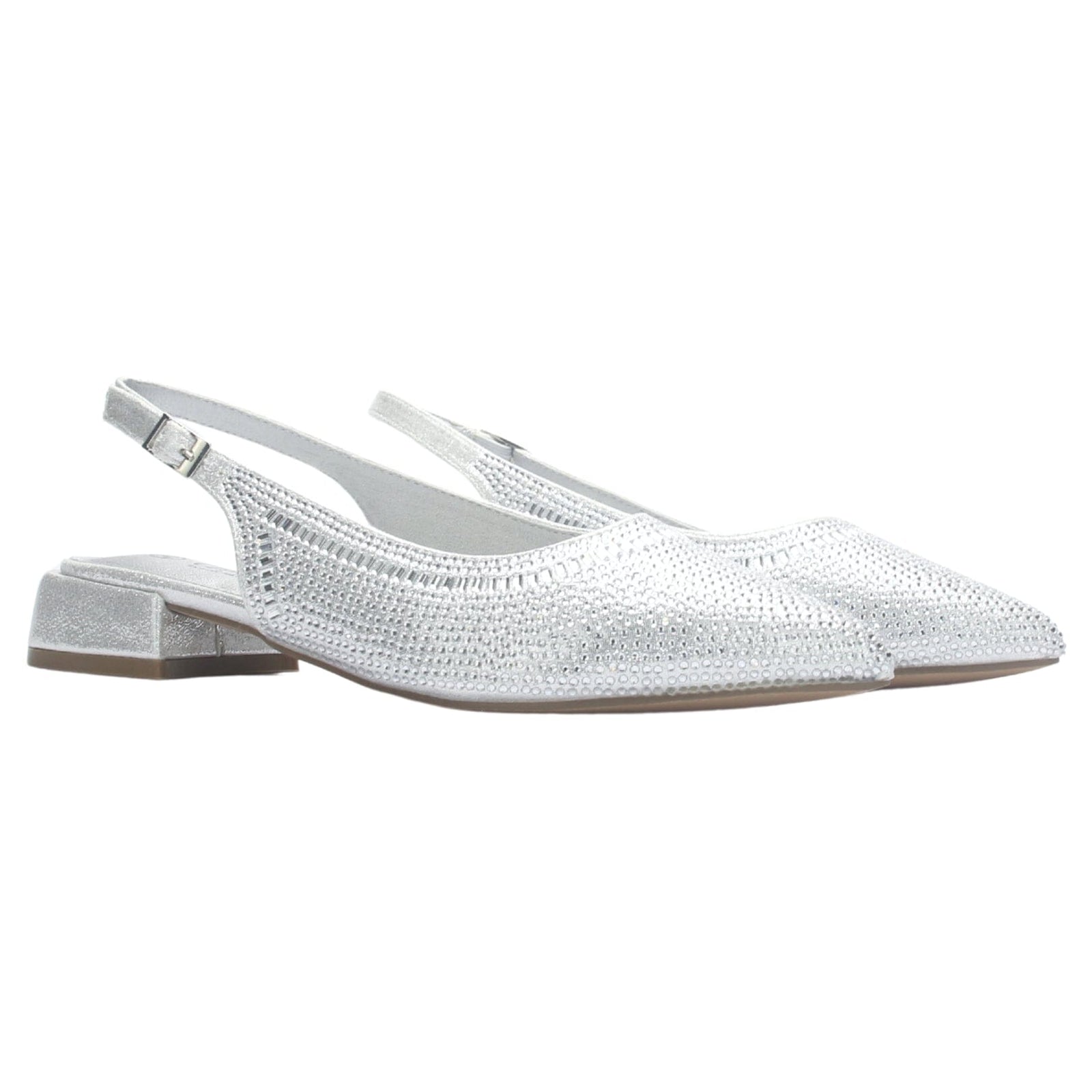 Ballerina Mujer Chalada Diri-1 Plateado Casual Ballerinas Chalada 