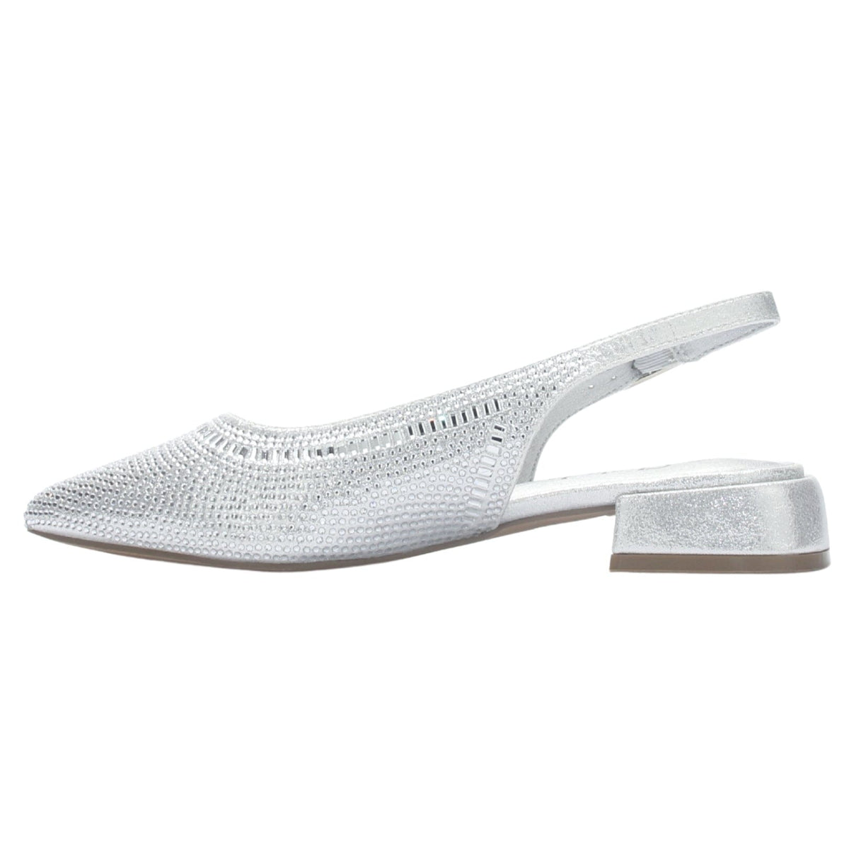 Ballerina Mujer Chalada Diri-1 Plateado Casual Ballerinas Chalada 