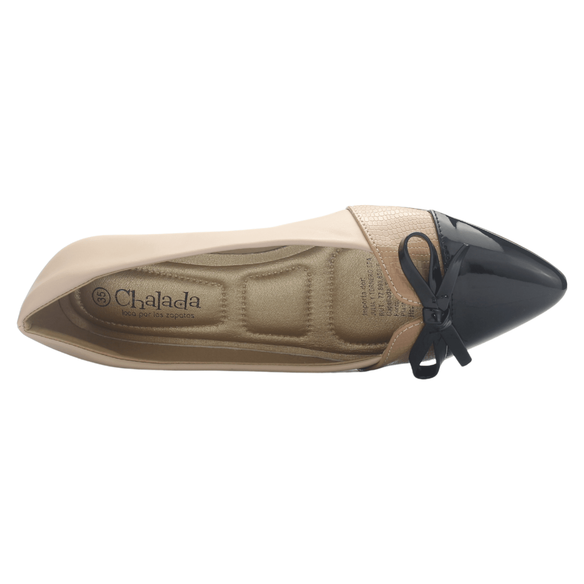 Ballerina Mujer Chalada Mercnew-10 Beige Casual Ballerinas Chalada 