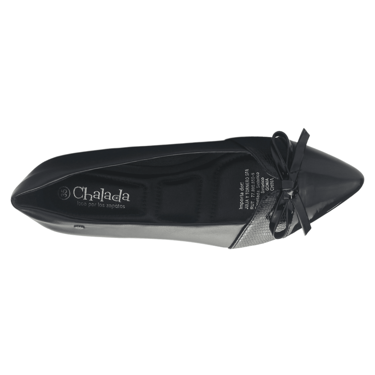 Ballerina Mujer Chalada Mercnew-10 Negro Casual Ballerinas Chalada 