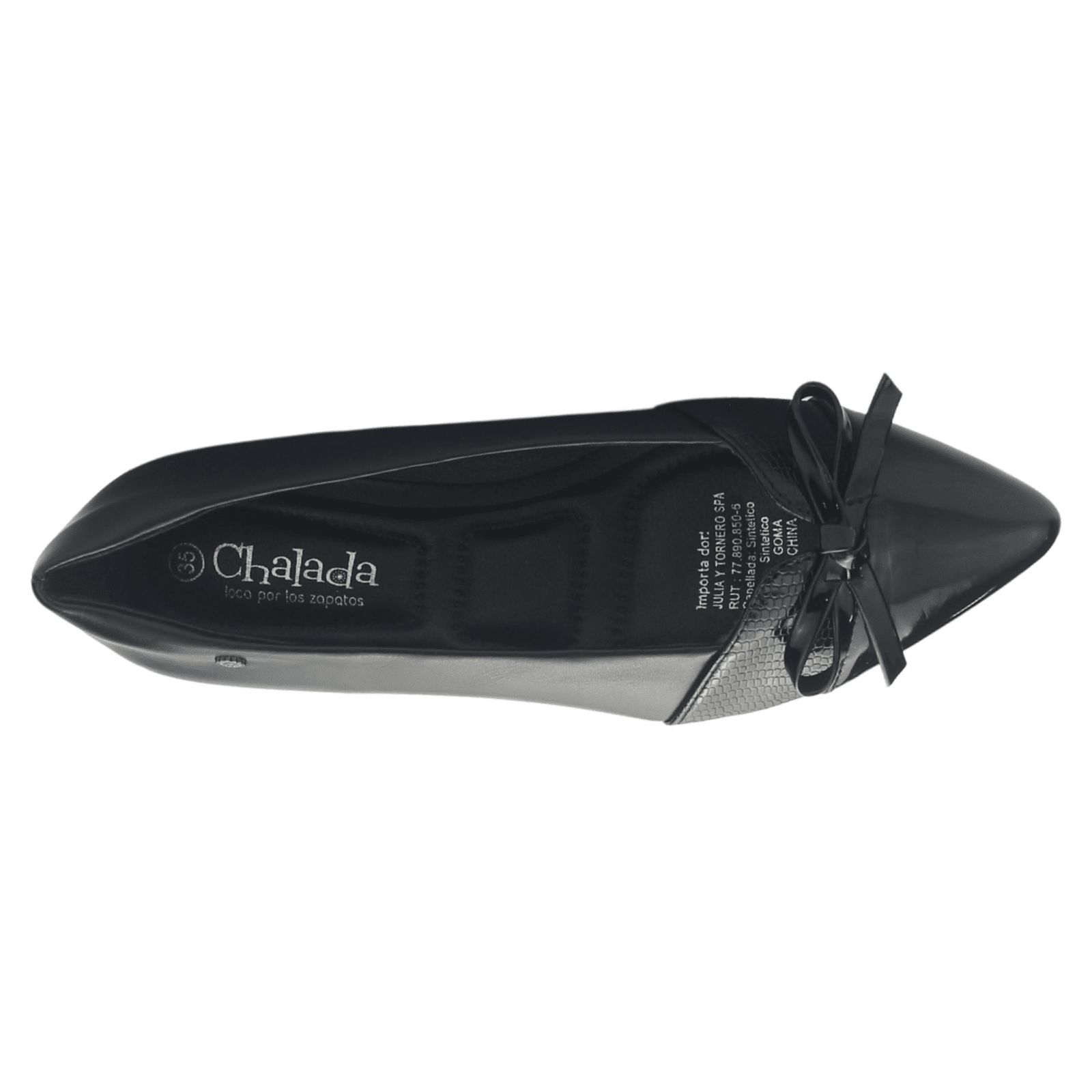 Ballerina Mujer Chalada Mercnew-10 Negro Casual Ballerinas Chalada 