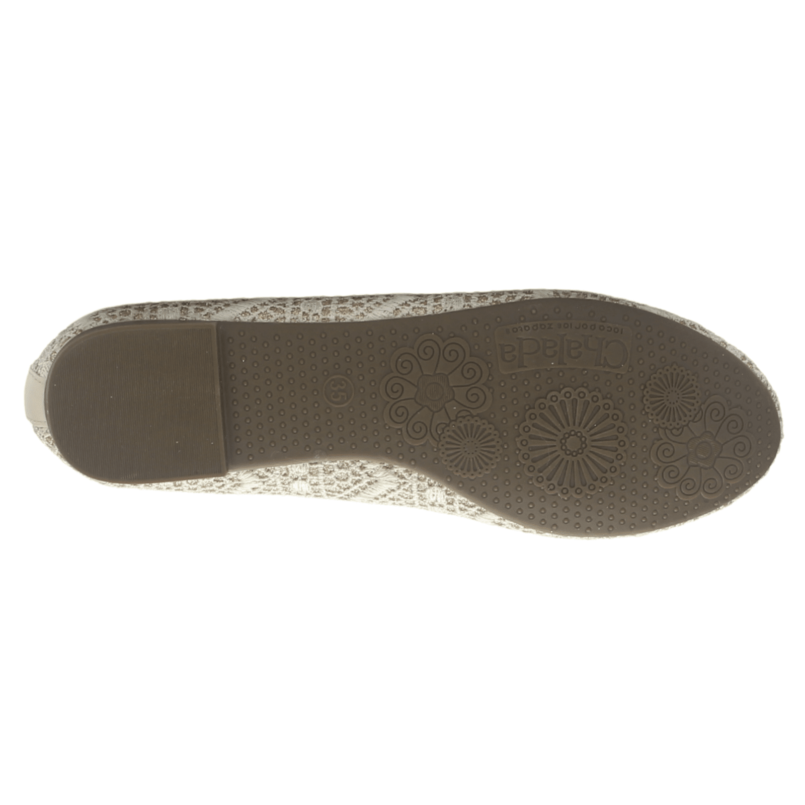 Ballerina Mujer Chalada Nathan-27 Dorado Casual Ballerinas Chalada 