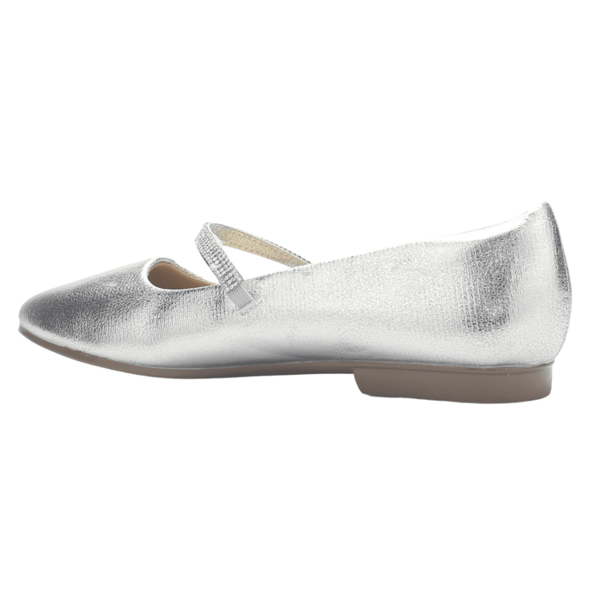 Ballerina Mujer Chalada Nazzer-8 Plateado Casual Ballerinas Chalada 