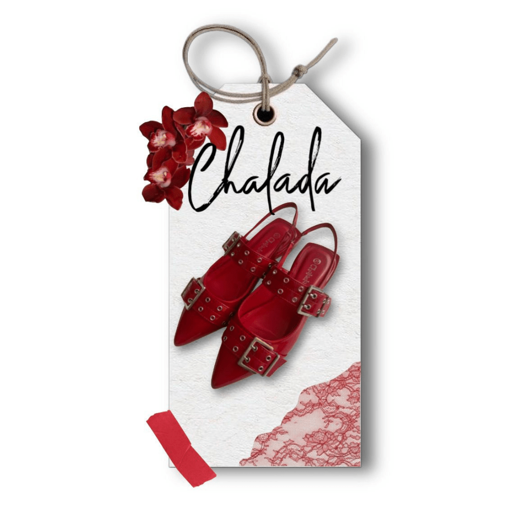 Ballerina Mujer Chalada Slik-1 Rojo Casual Ballerinas Chalada 