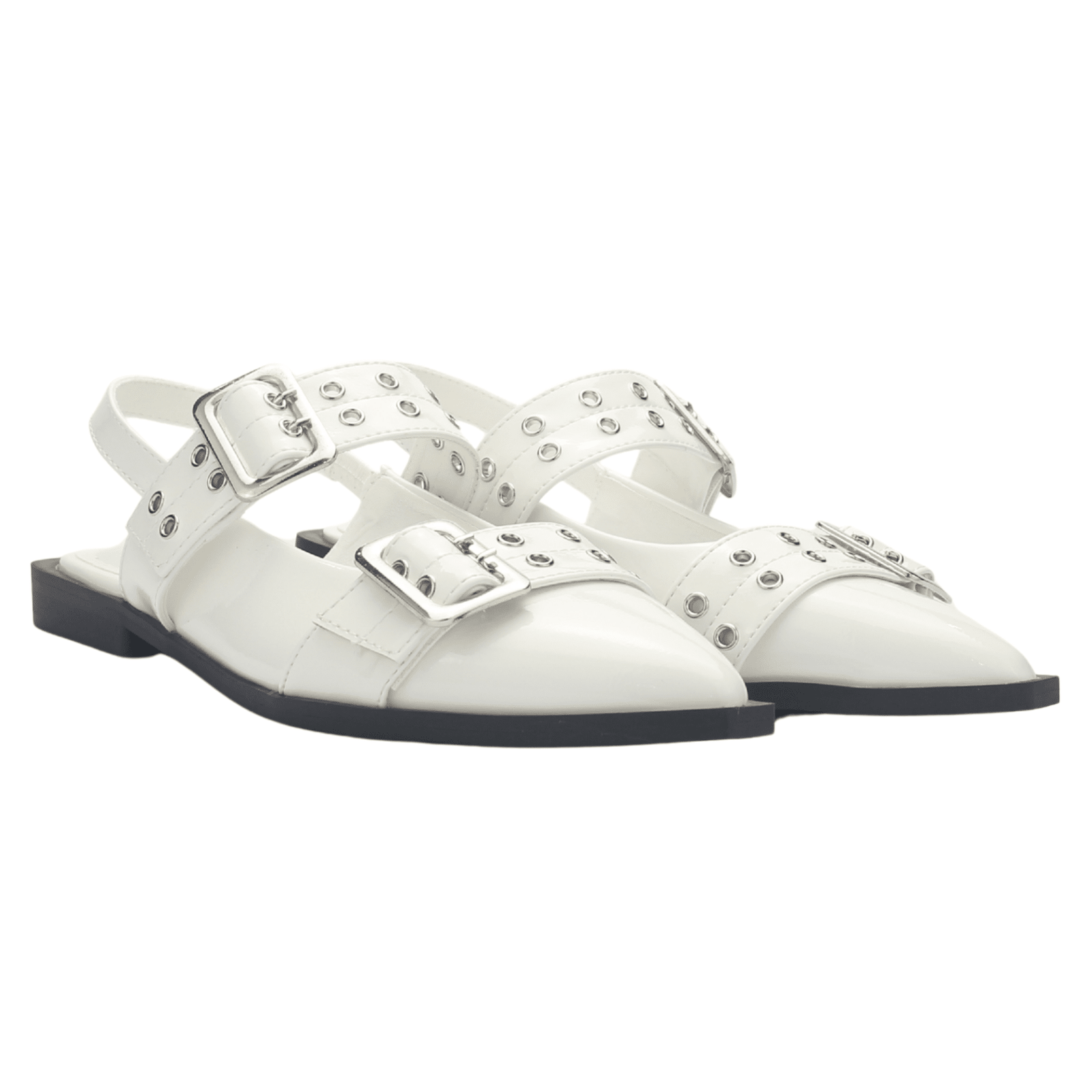 Ballerina Mujer Chalada Slik-21 Blanco Casual Ballerinas Chalada 