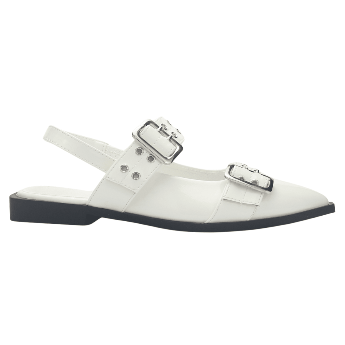 Ballerina Mujer Chalada Slik-21 Blanco Casual Ballerinas Chalada 