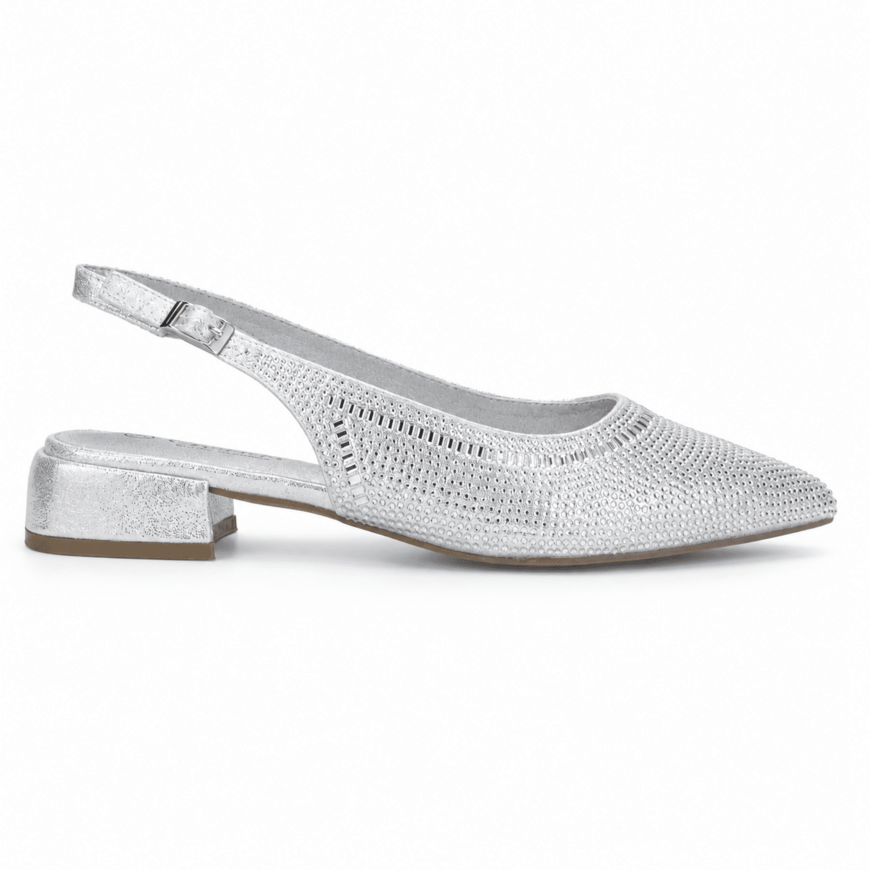 Ballerina Plateado Mujer Casual Chalada Diri Ballerinas Chalada 